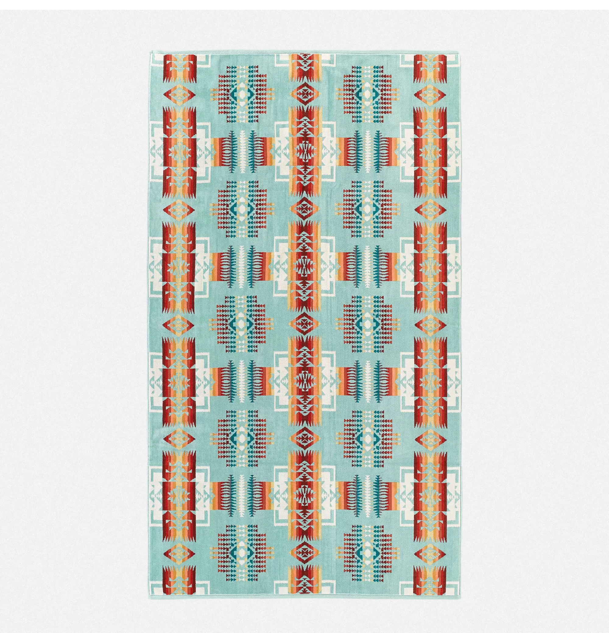 PENDLETON Jacquard Spa Towel Chief Jospeh Aqua^ Maison