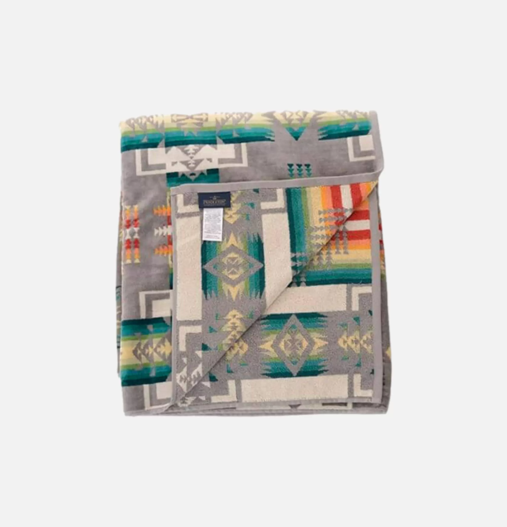 PENDLETON Jacquard Towel Chief Joseph Grey^ Maison