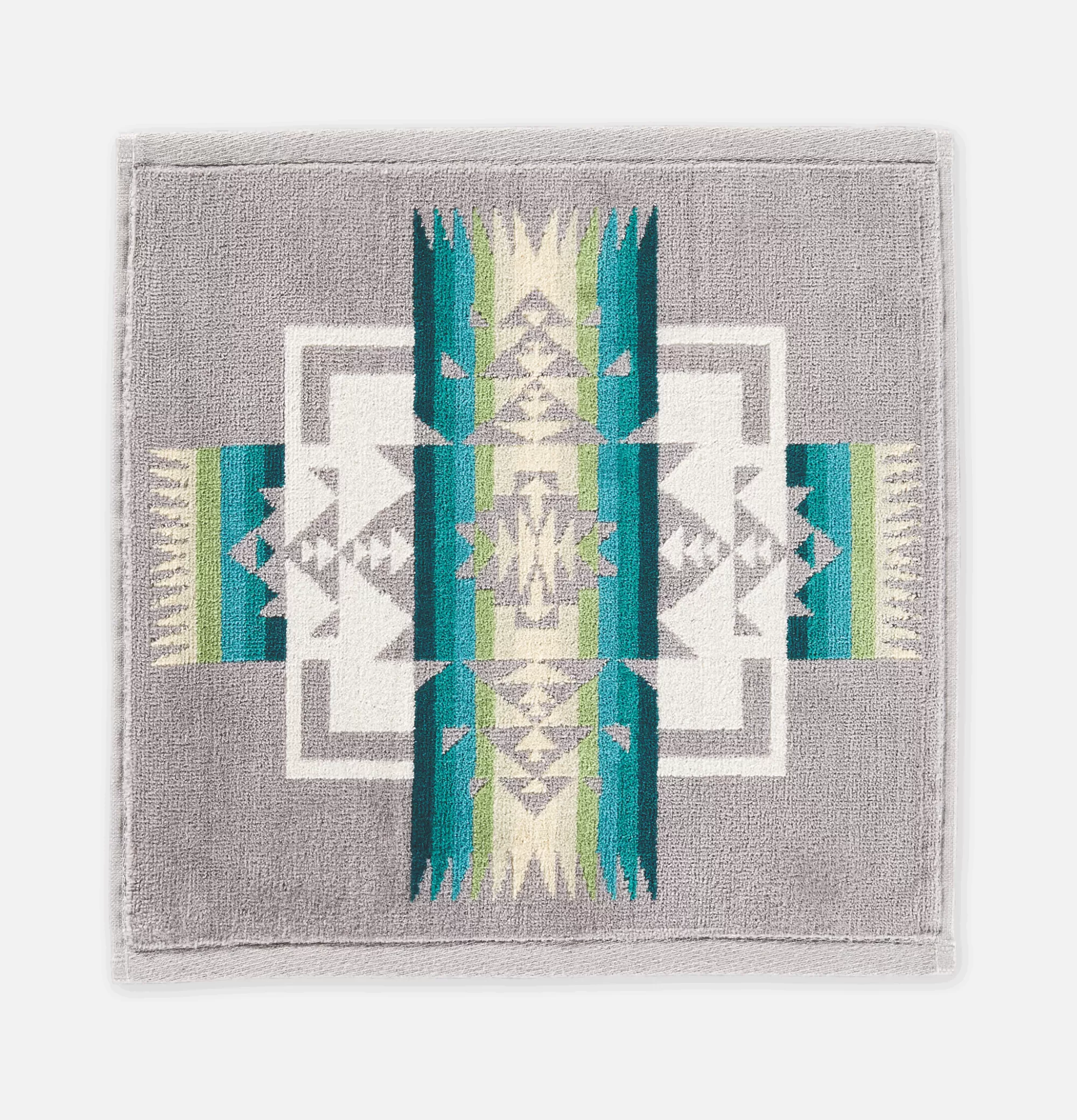 PENDLETON Jacquard Wash Cloth Grey^ Maison