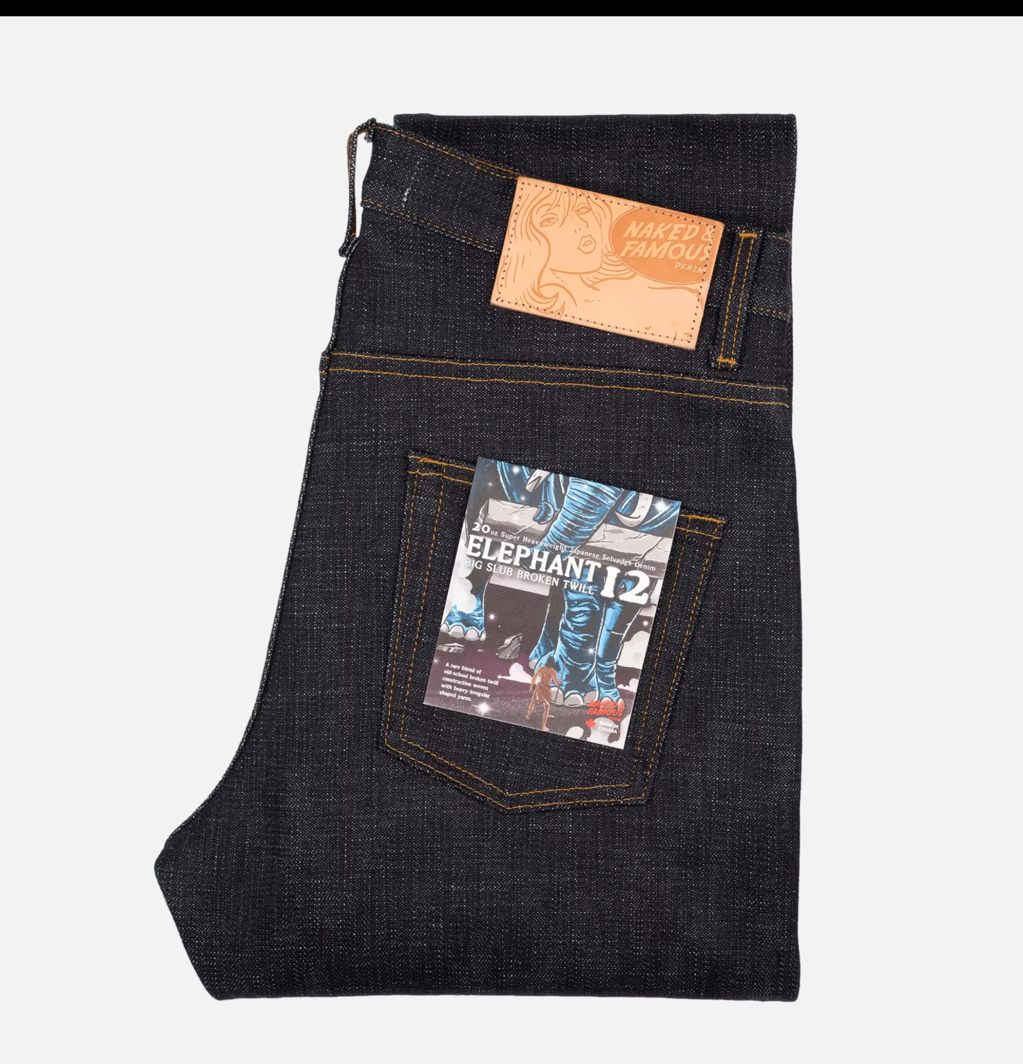 NAKED & FAMOUS Jean Easy Guy Elephant 12^ Jeans