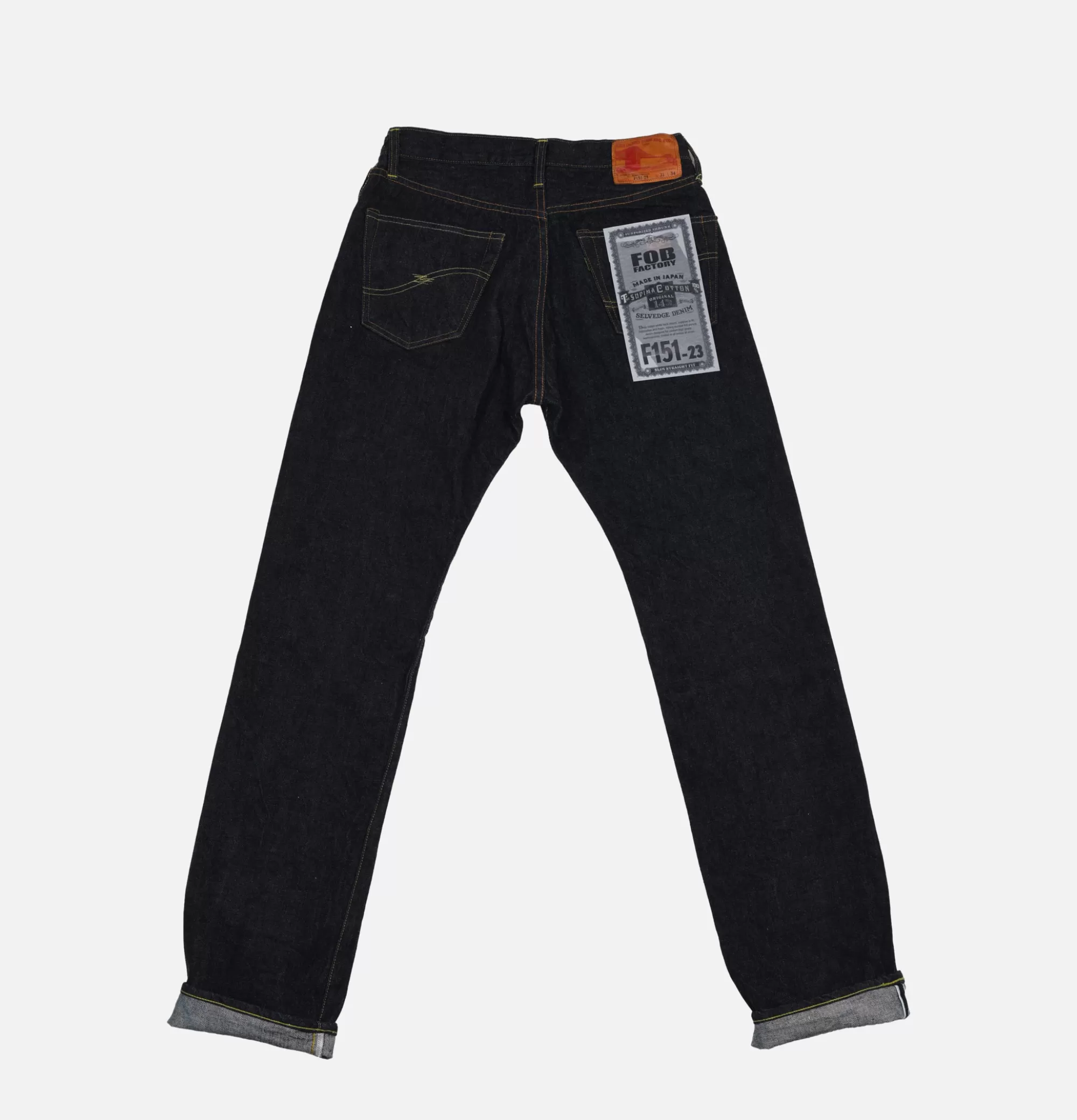 FOB FACTORY Jeans F151 One Wash^ Jeans