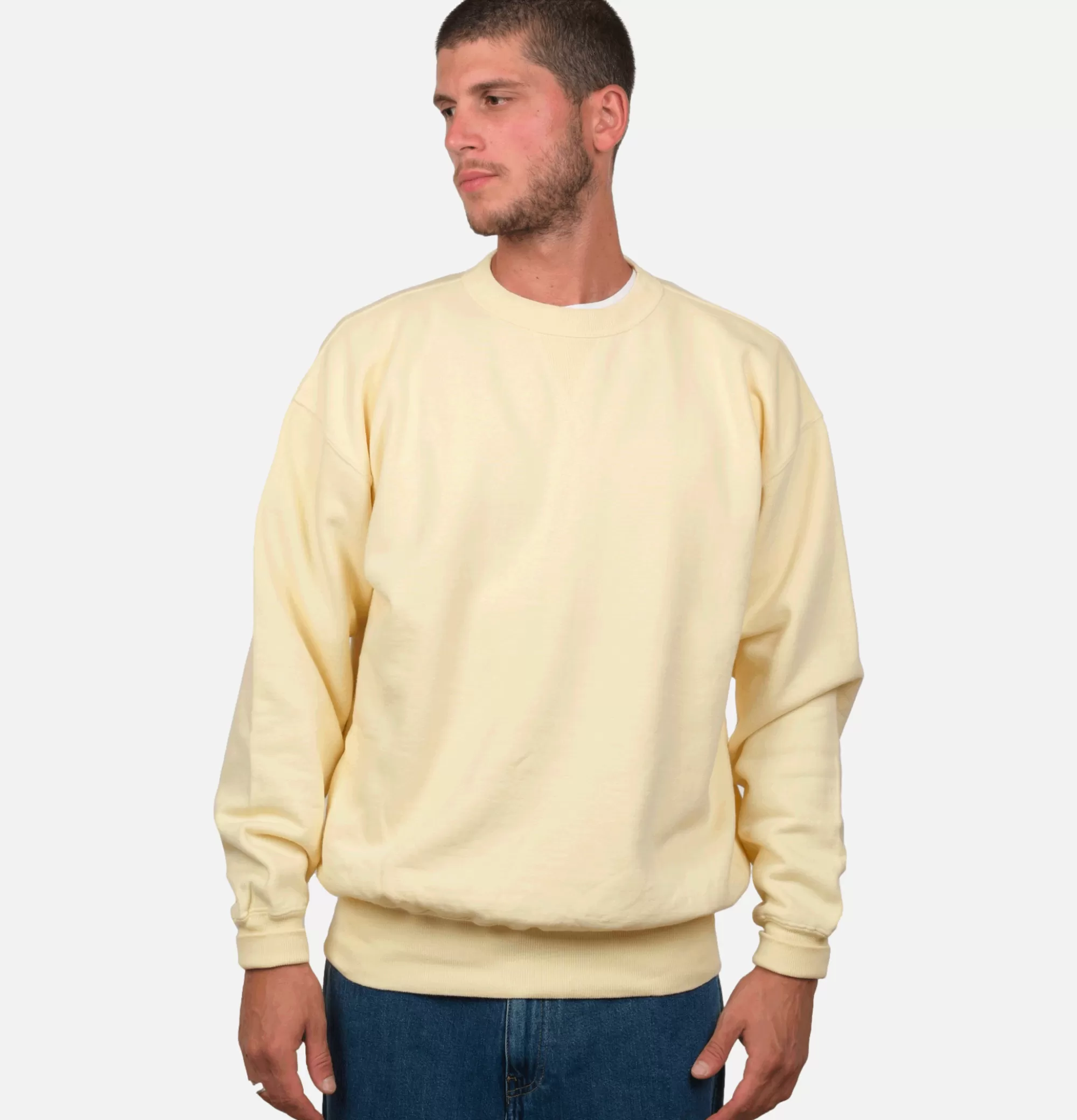 SUNRAY Laniakea Crew Neck Yellow^ Sweats & Polaires