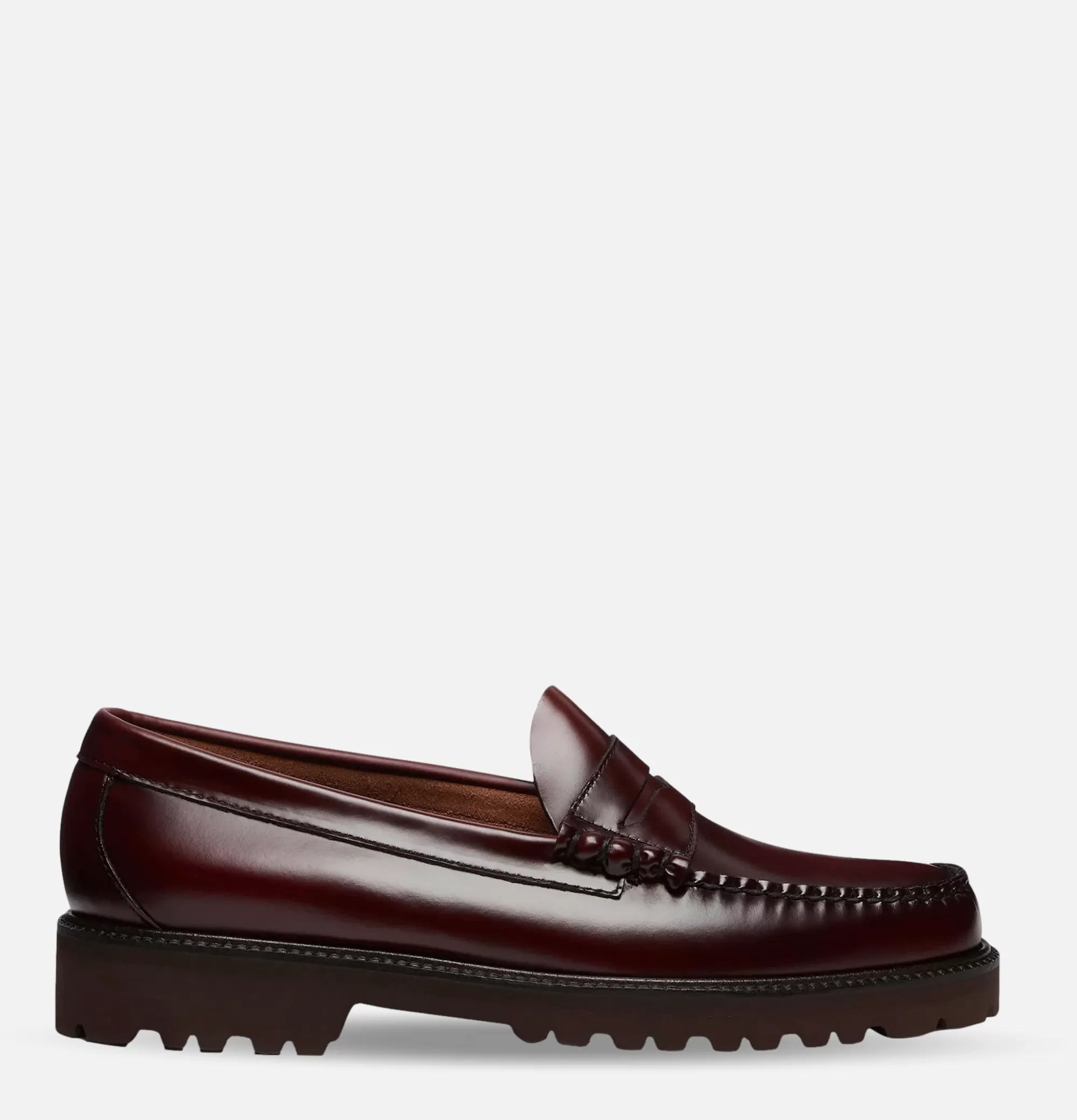 G.H. BASS Larson 90'S Penny Loafer Wine^Homme Chaussures