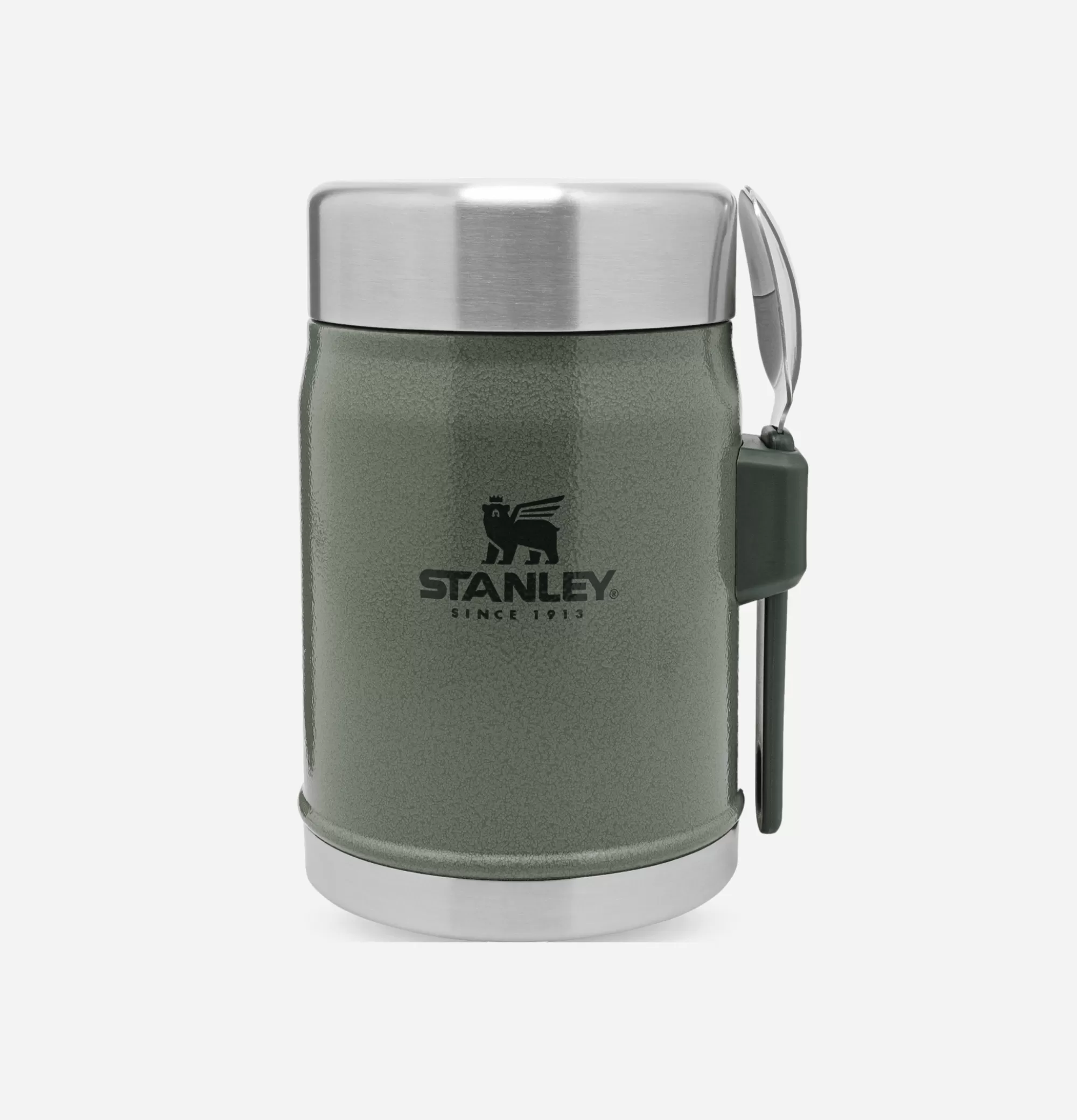 STANLEY 1913 Legendary Food Jar + Spork Hammertone Green^ Outdoor