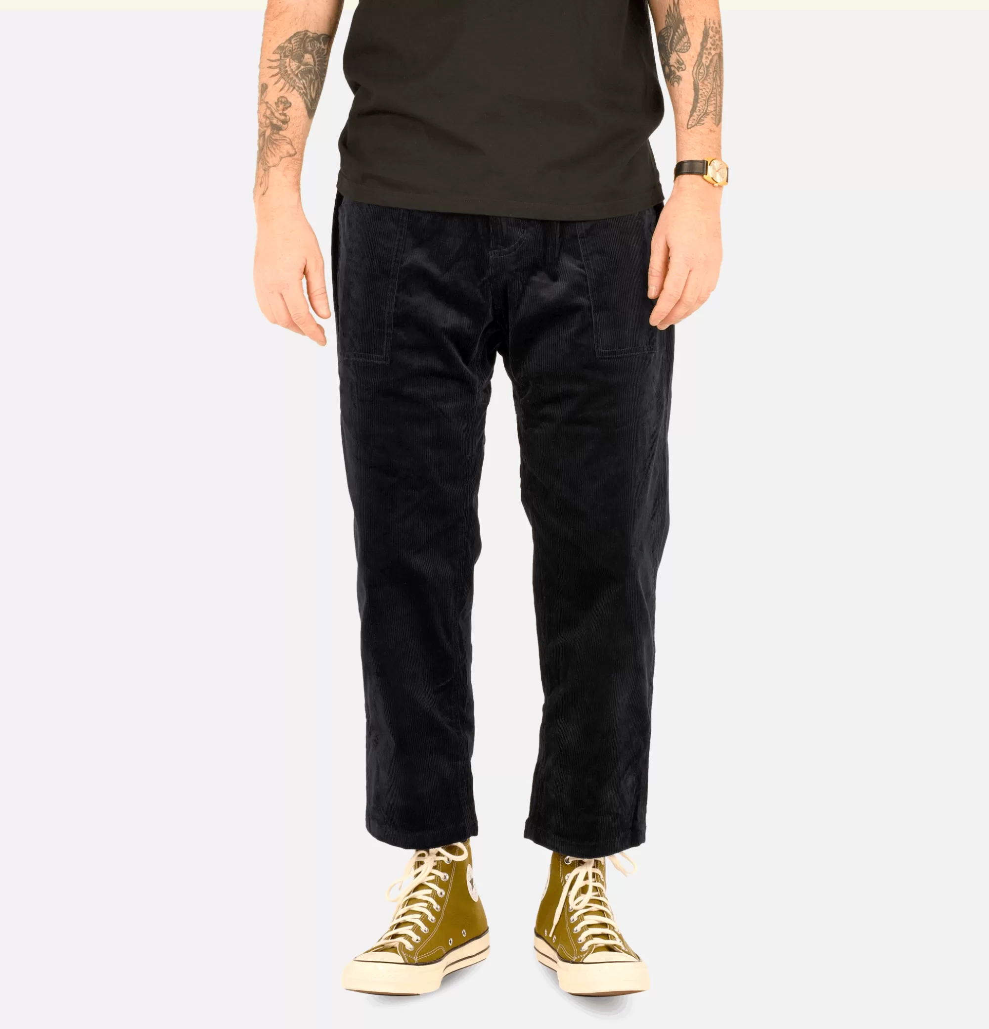 GRAMICCI Loose Tapered Pant Cord Navy^ Pantalons