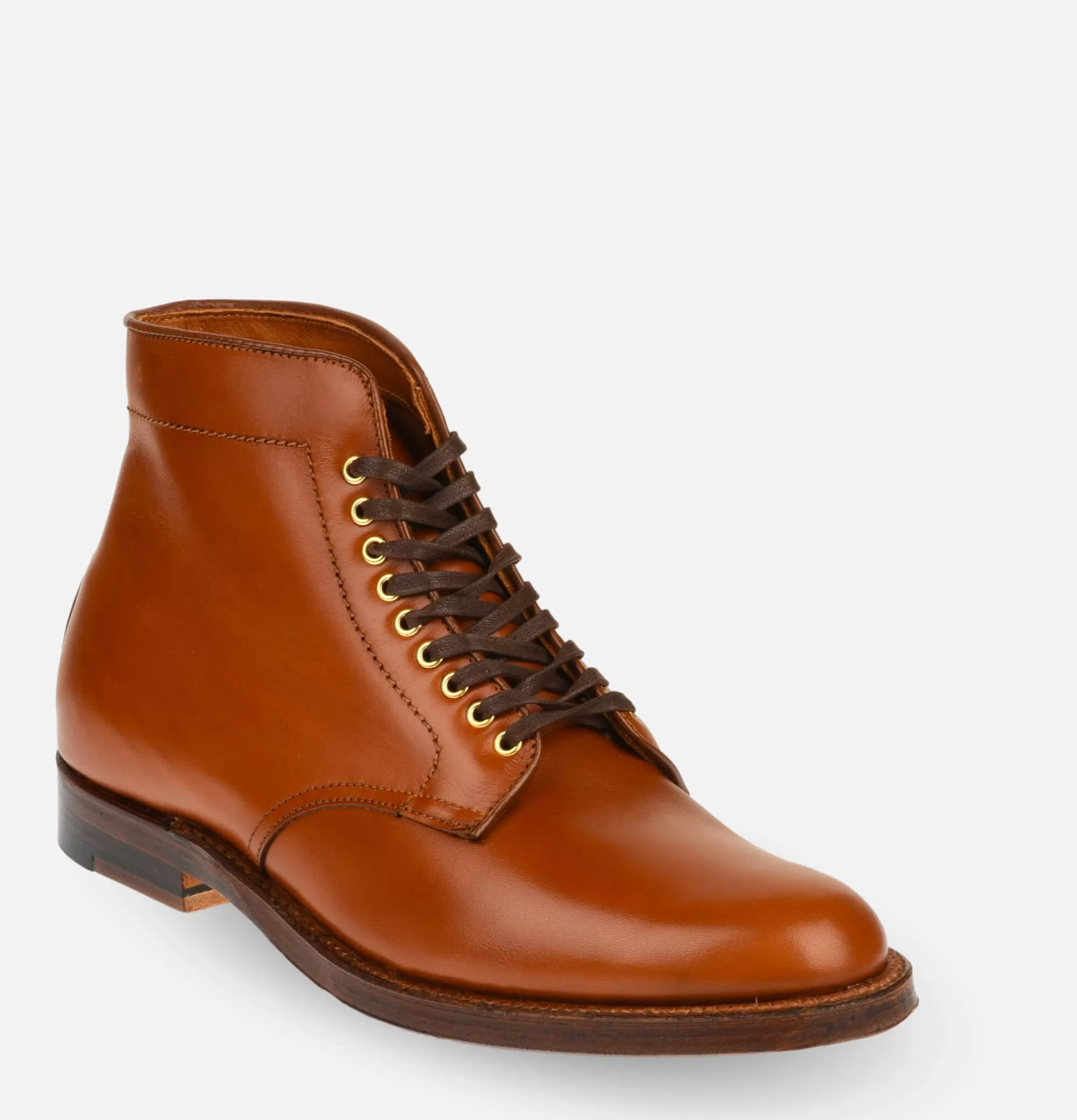 ALDEN SHOE CO M1811 - Plain Toe Blucher Tan^Homme Chaussures