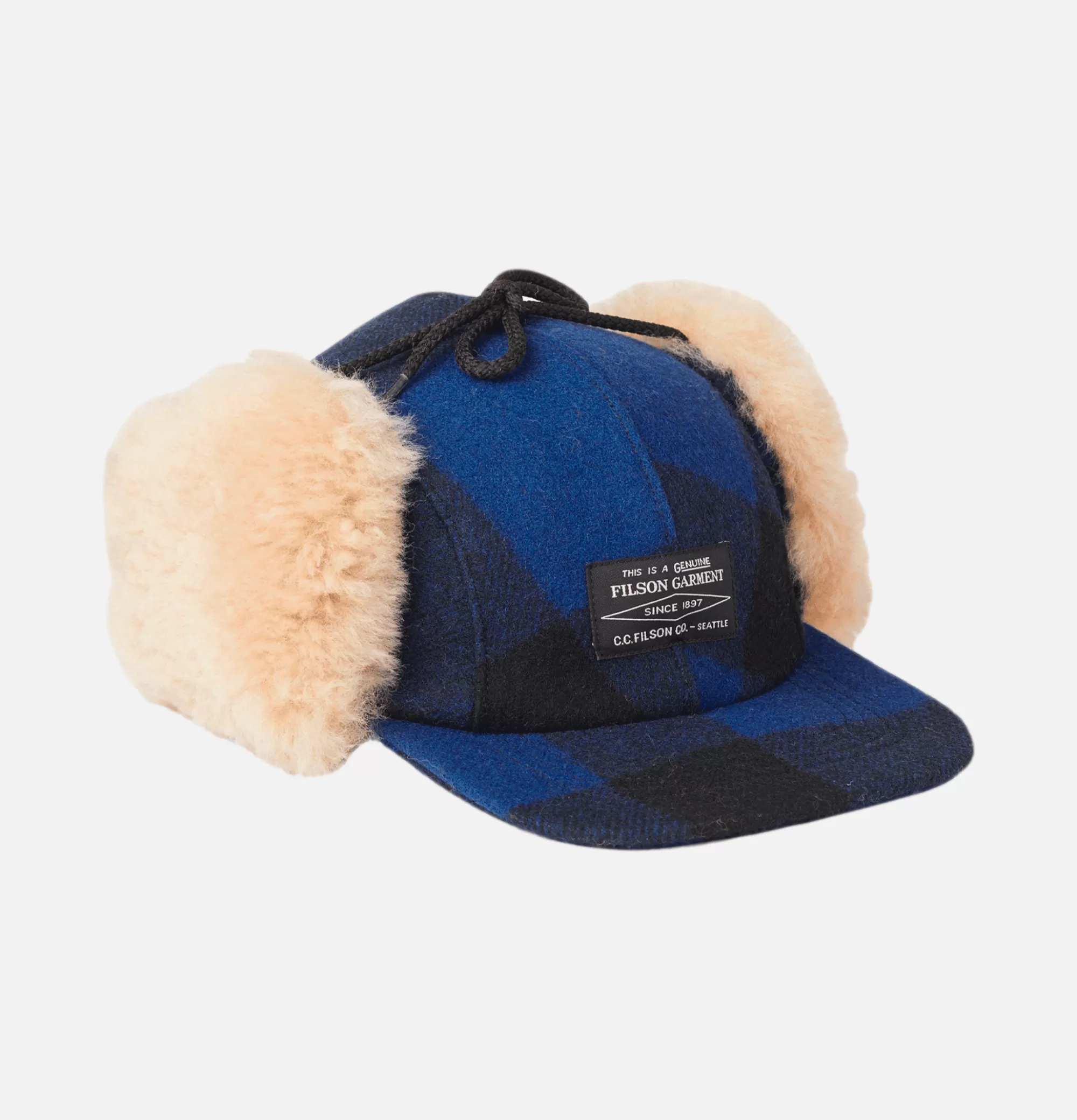 FILSON Mackinaw Cap Cobalt^ Chapeaux & Casquettes