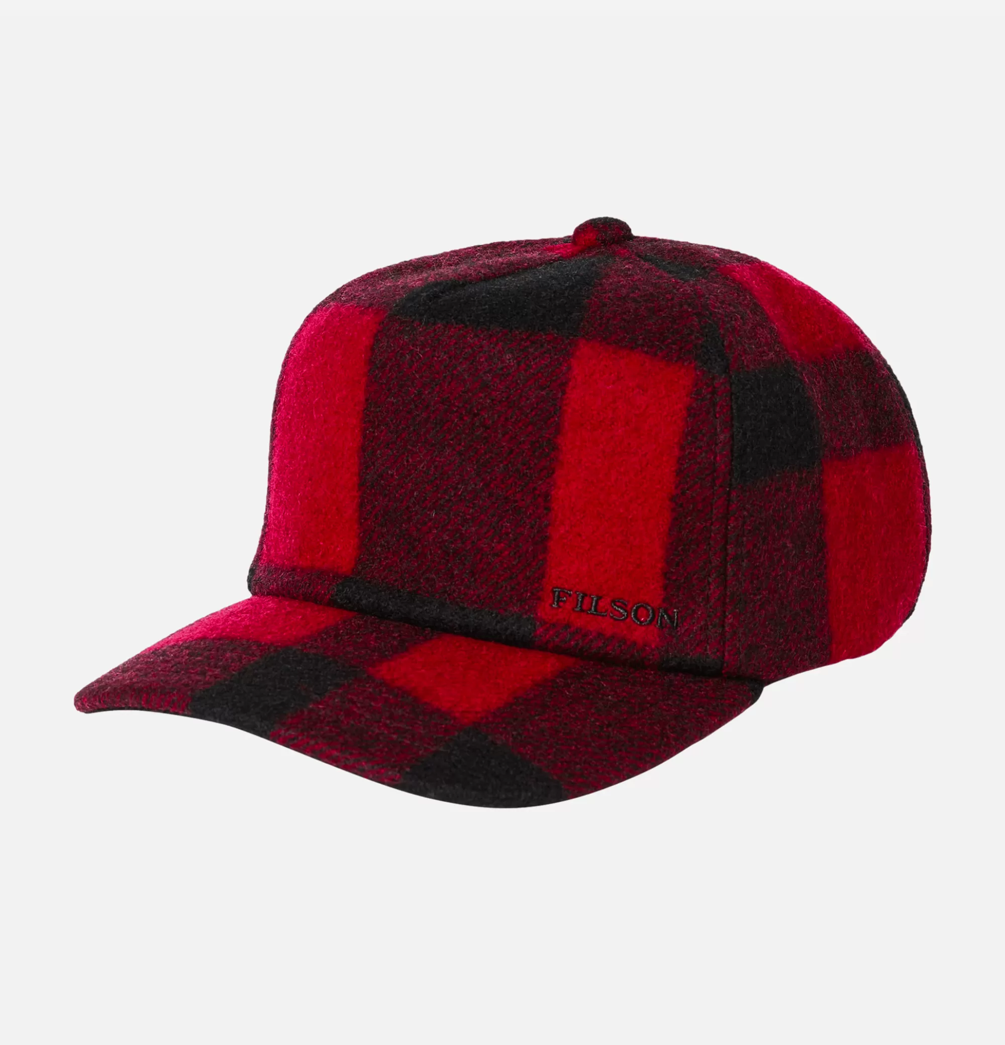 FILSON Mackinaw Forester Cap Red Blac^ Chapeaux & Casquettes