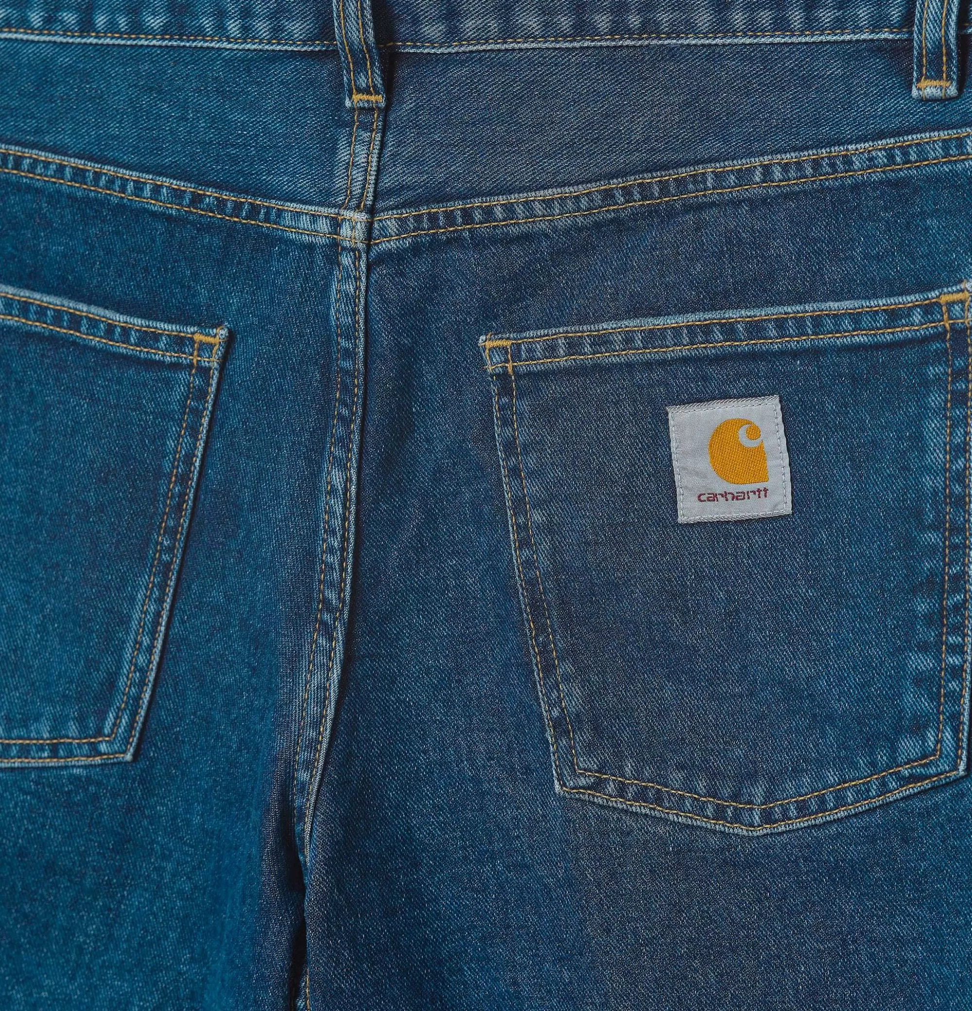 CARHARTT WIP Newel Short Blue Stone Washed^ Shorts