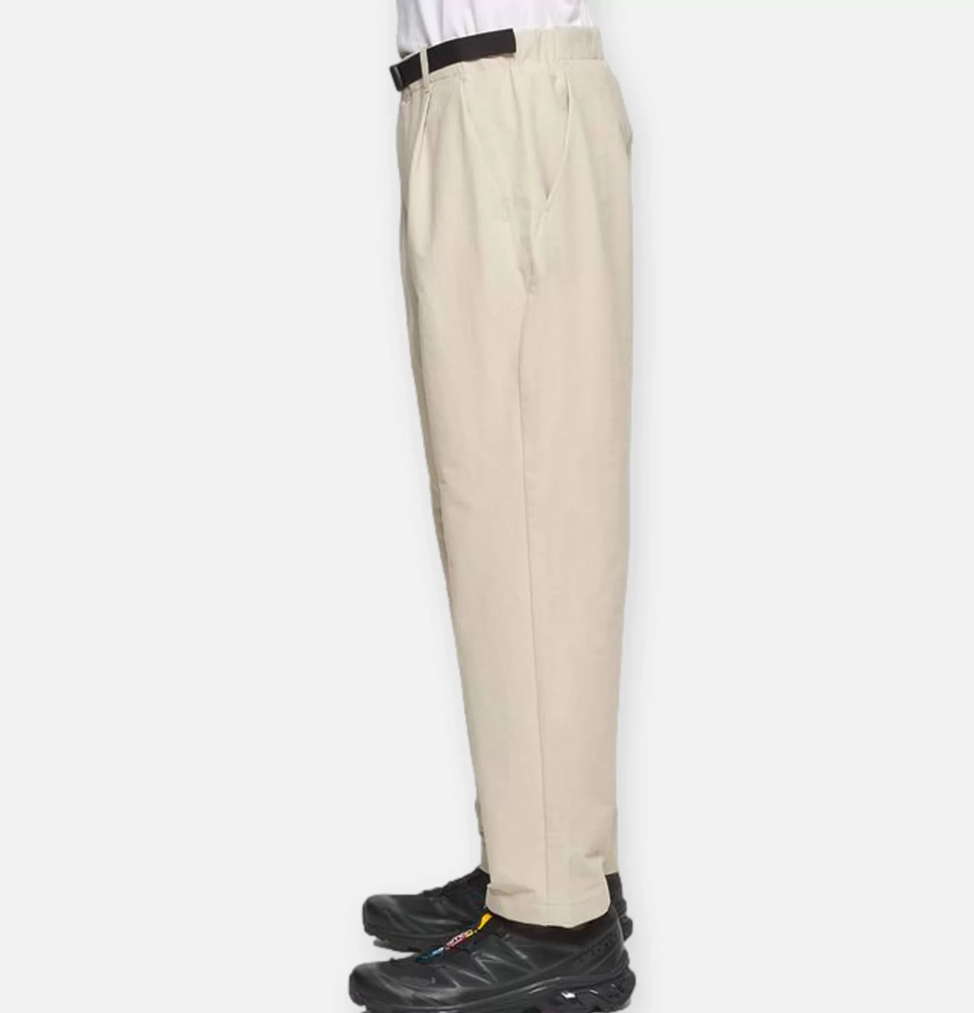 GOLDWIN One Tuck Ankle Pants Beige^ Pantalons