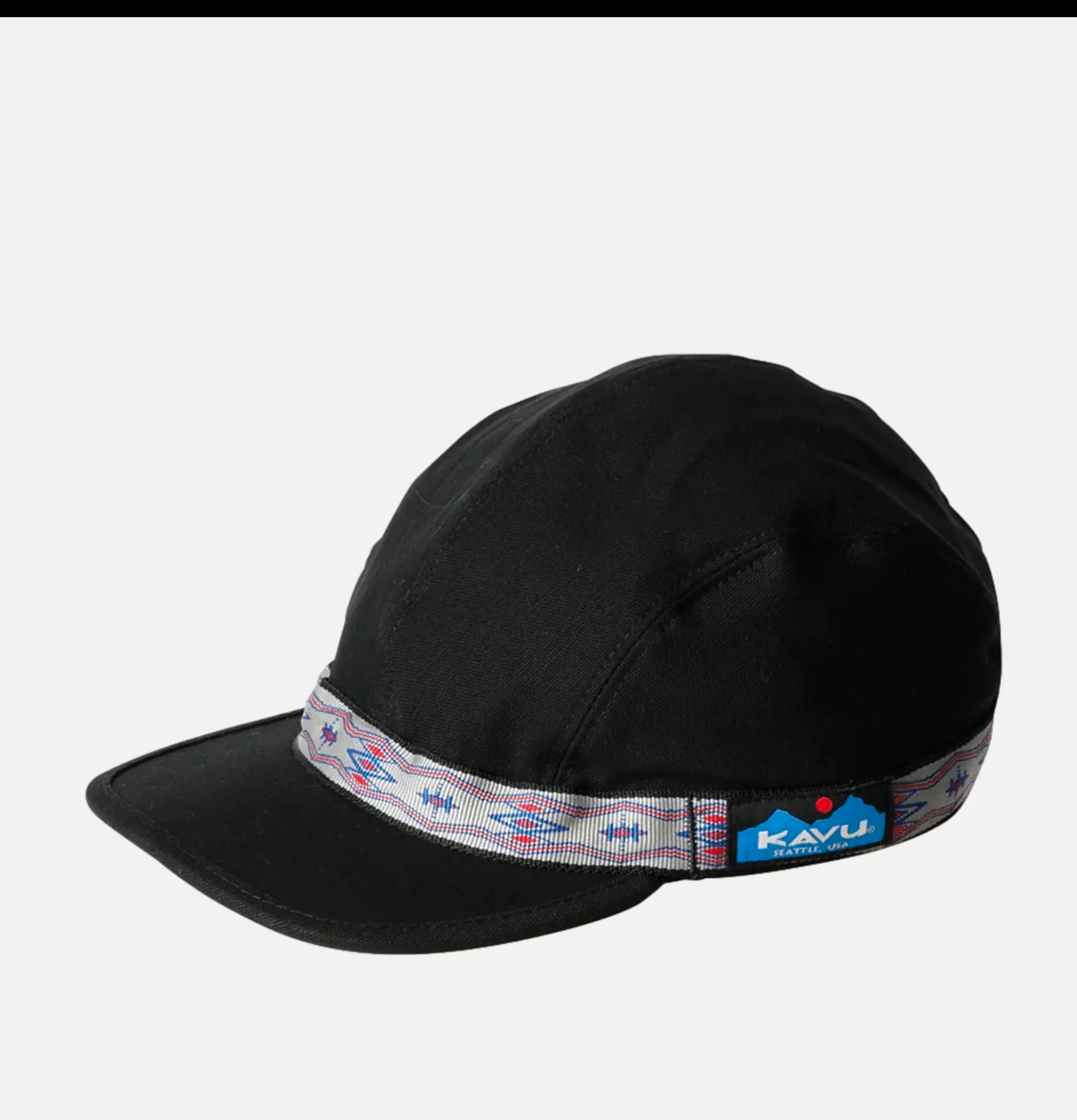 KAVU Organic Strapcap Jet Black^ Chapeaux & Casquettes