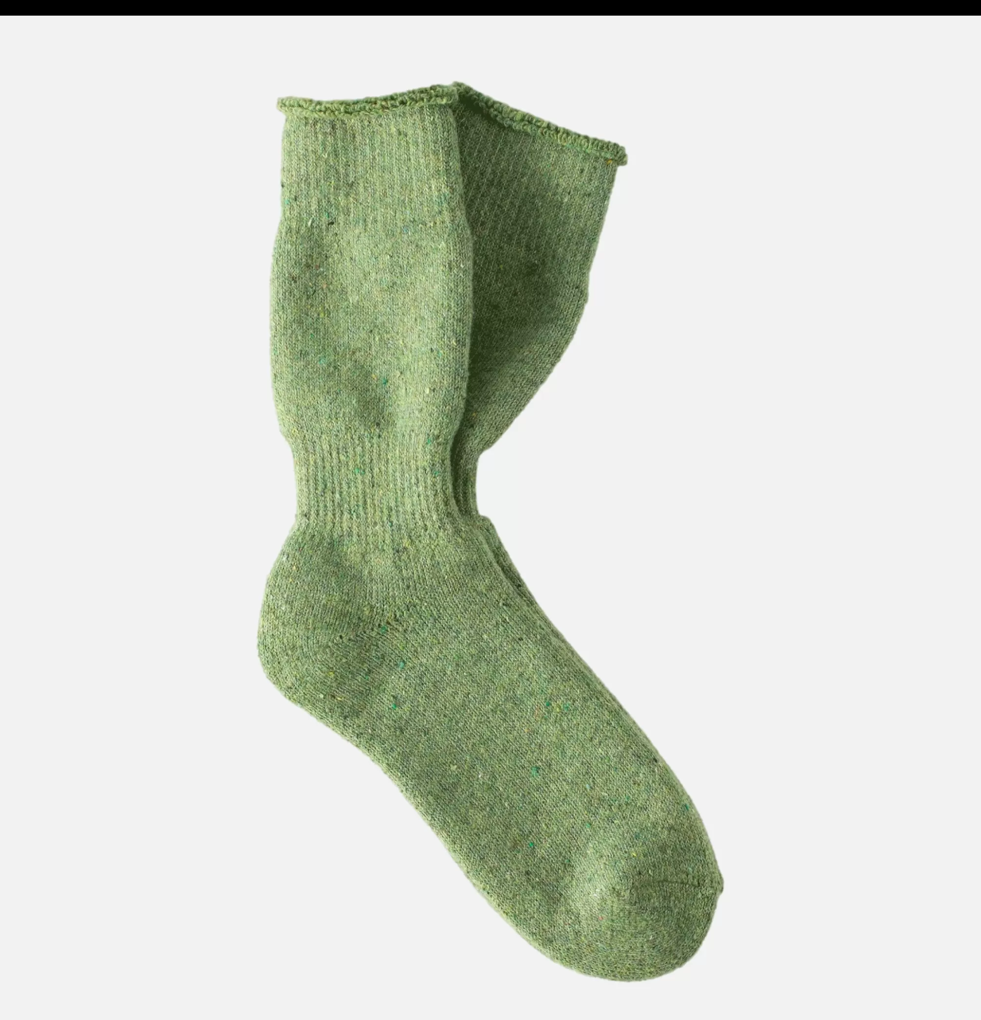 THUNDERS LOVE Outdoor Recycled Wool Socks Green^Homme Chaussettes