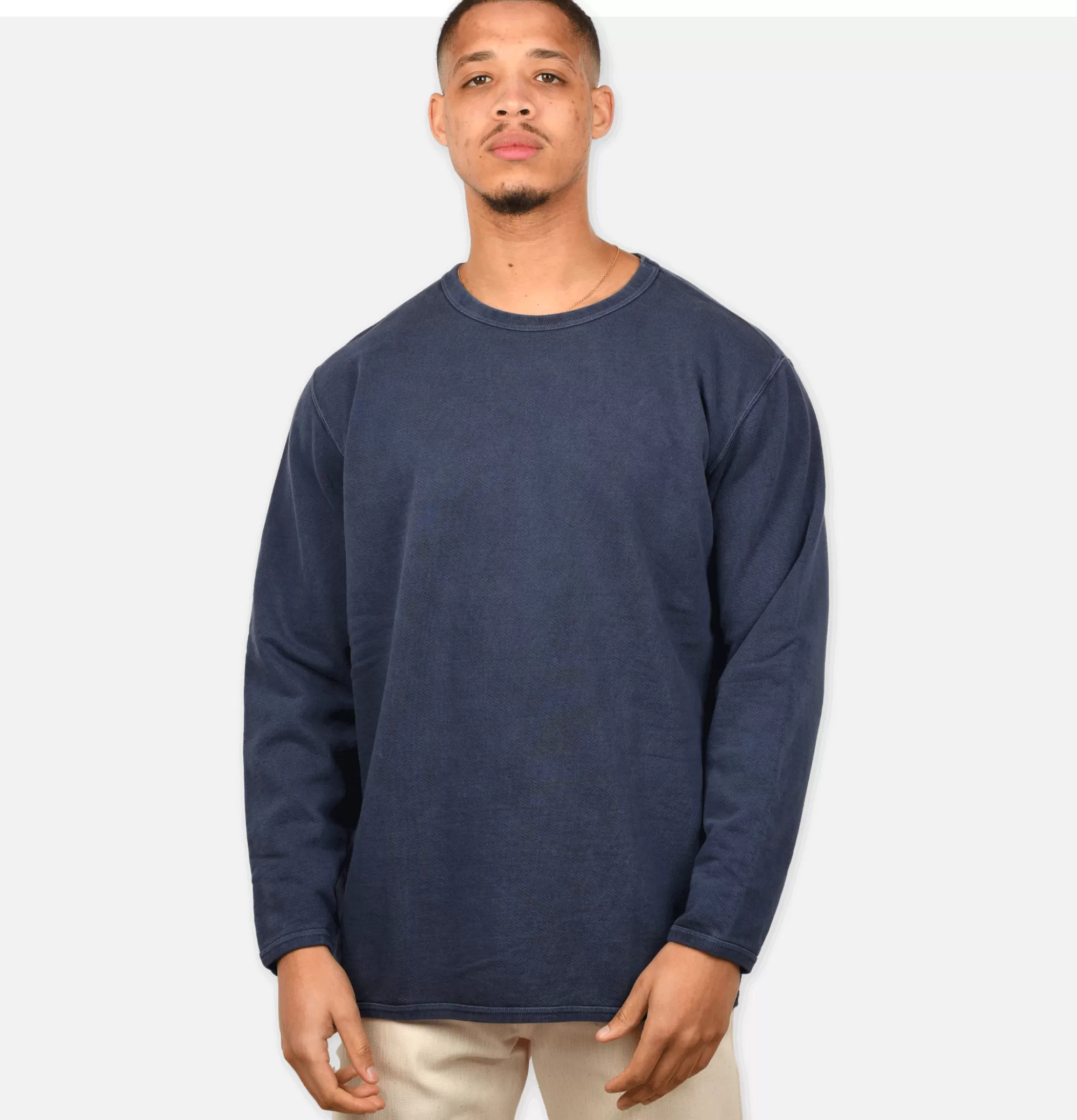 GOOD ON 9Oz Ls Crew Sweat Navy^ Sweats & Polaires