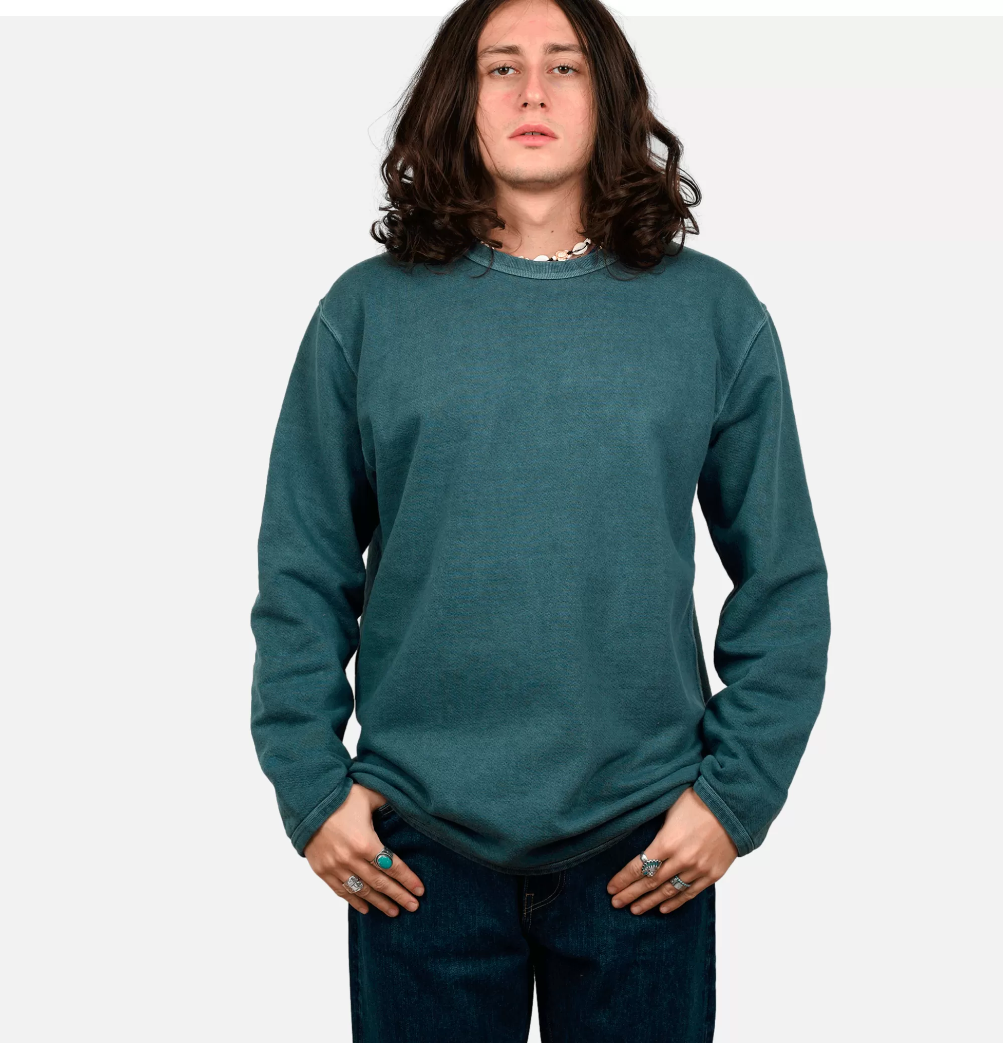 GOOD ON 9Oz Ls Crew Sweat Slate^ Sweats & Polaires