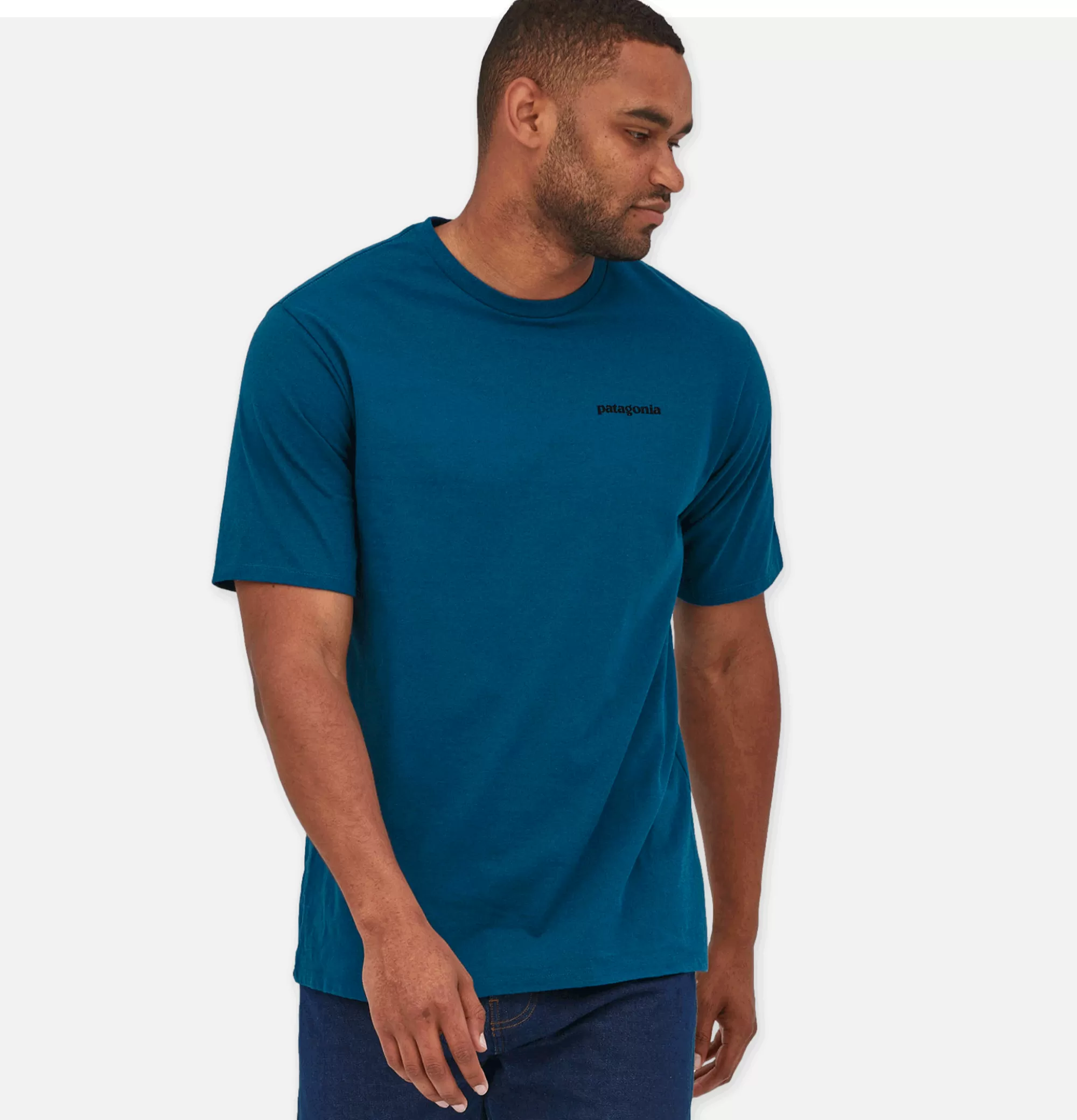 PATAGONIA P6 Logo T-Shirt Wavy Blue^ T-Shirts