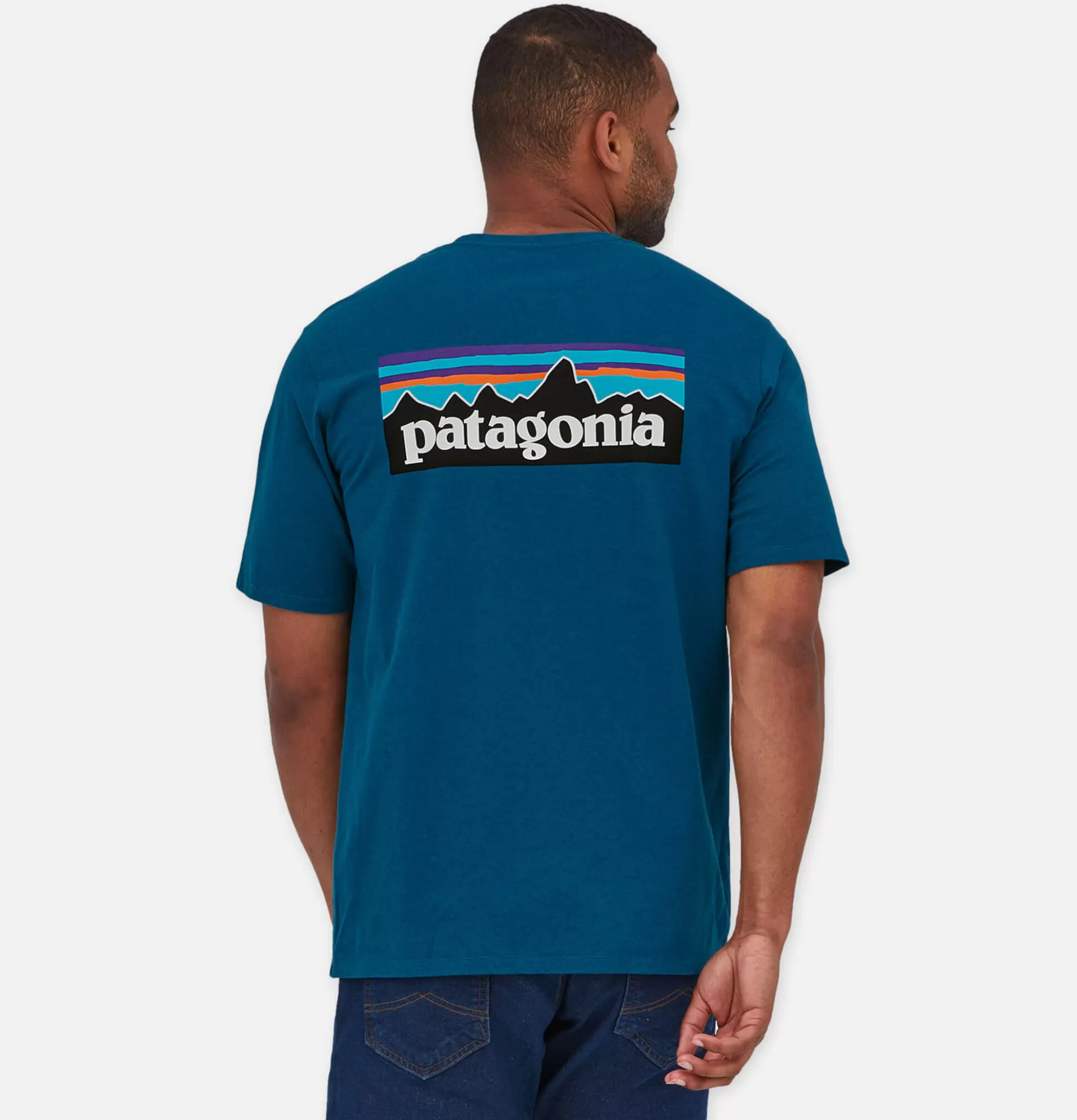 PATAGONIA P6 Logo T-Shirt Wavy Blue^ T-Shirts