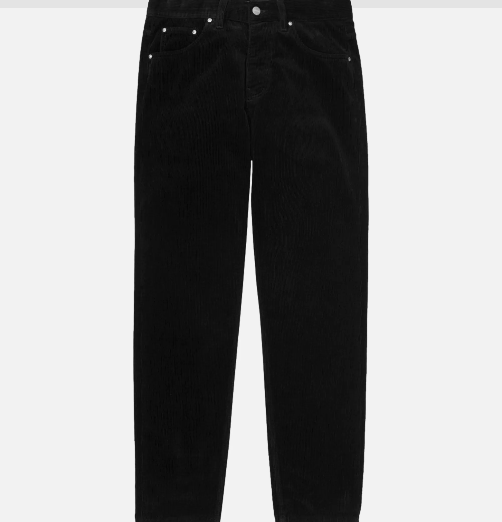 CARHARTT WIP Pantalon Newel Cord Black^ Chinos