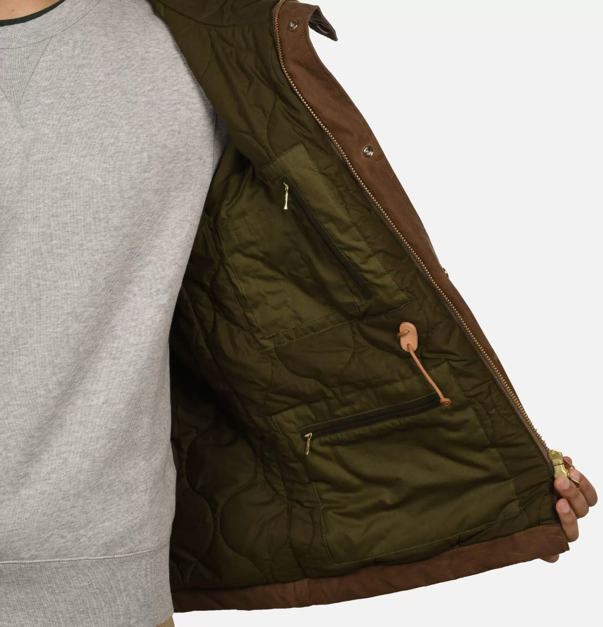 MANIFATTURA CECCARELLI Parka Fisherman Dark Tan^ Blousons & Manteaux