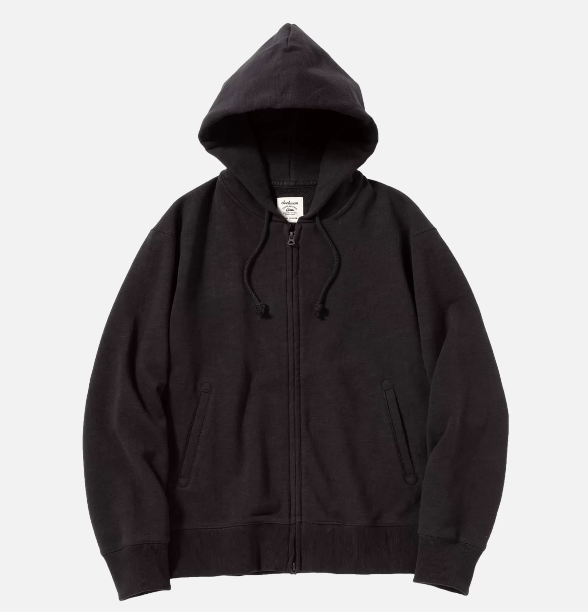 JACKMAN Parka Sweatshirt Black^ Sweats & Polaires