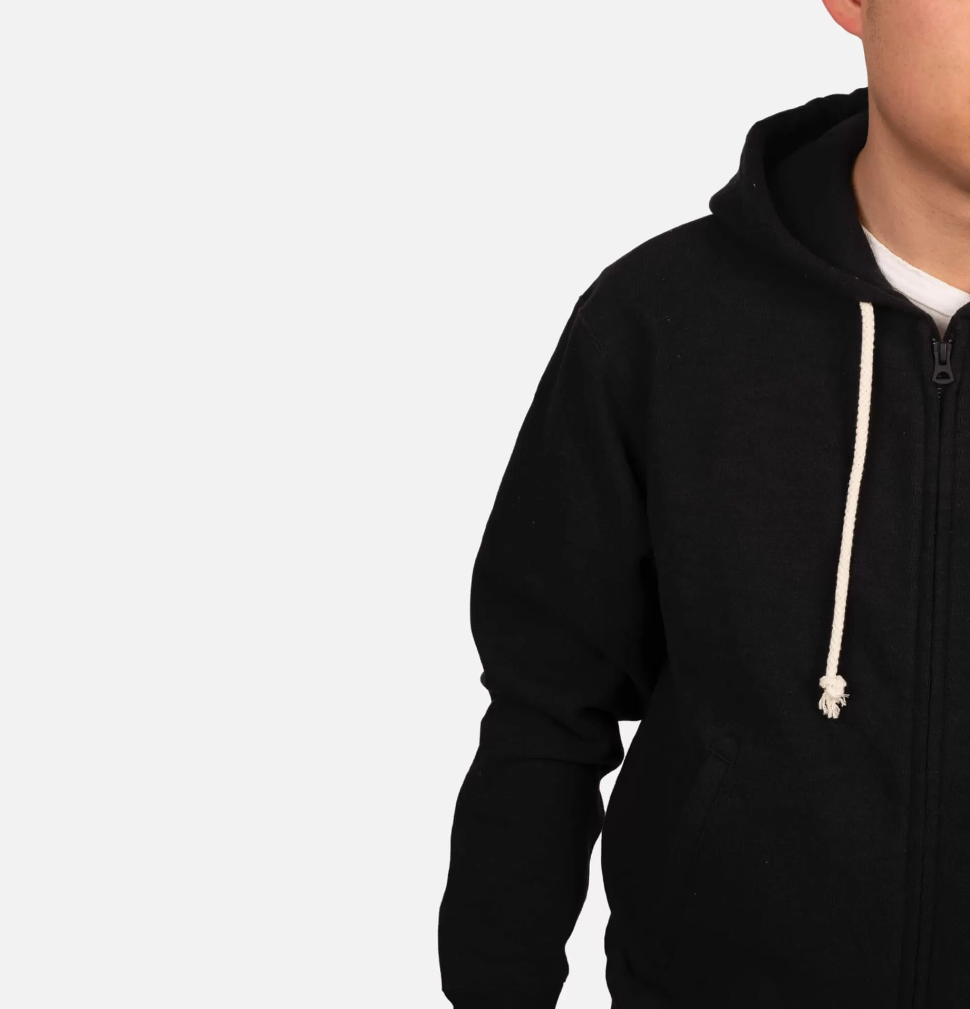 JACKMAN Parka Sweatshirt Black^ Sweats & Polaires