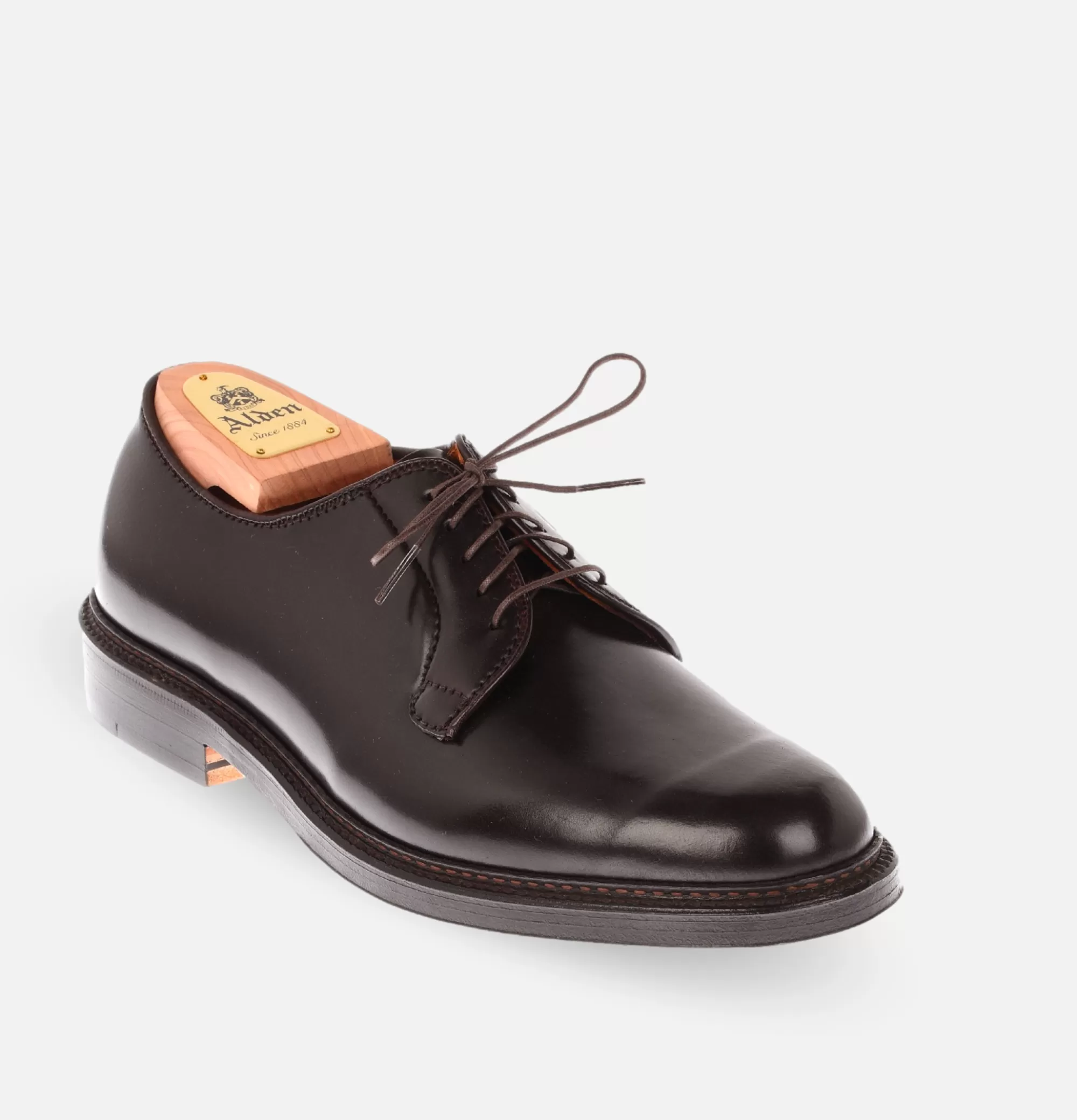 ALDEN SHOE CO 990 - Plain Toe Blucher Cordo^Homme Chaussures