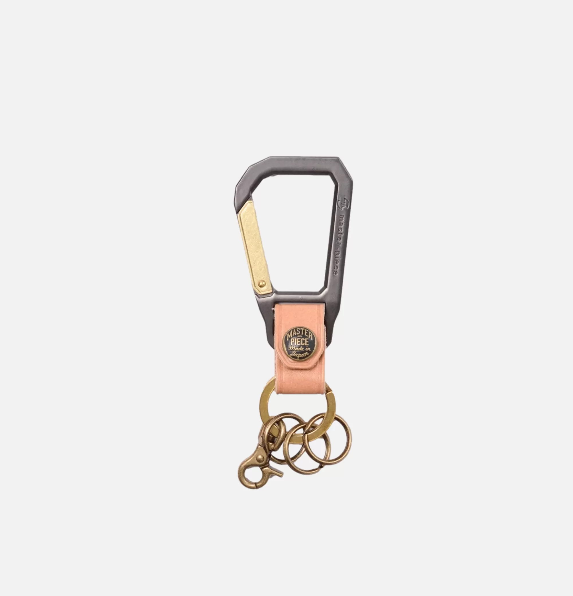 MASTER-PIECE Porte-Cle Carabiner Beige^ Accessoires