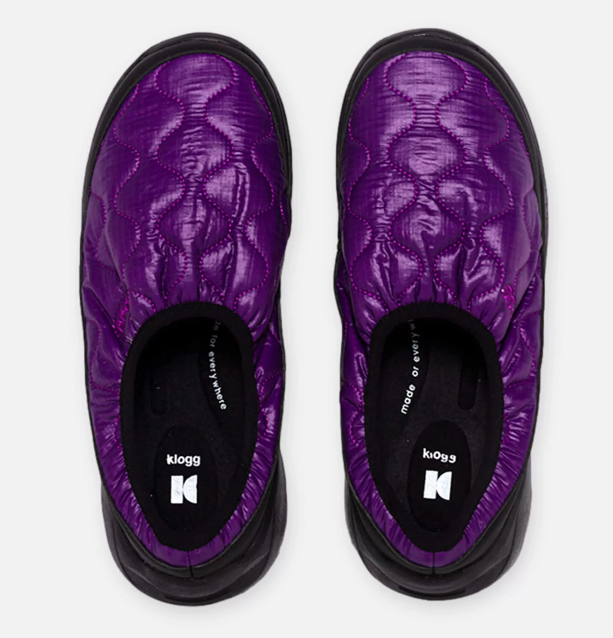 KLOGG Puffy Moc Purple^Homme Sandales