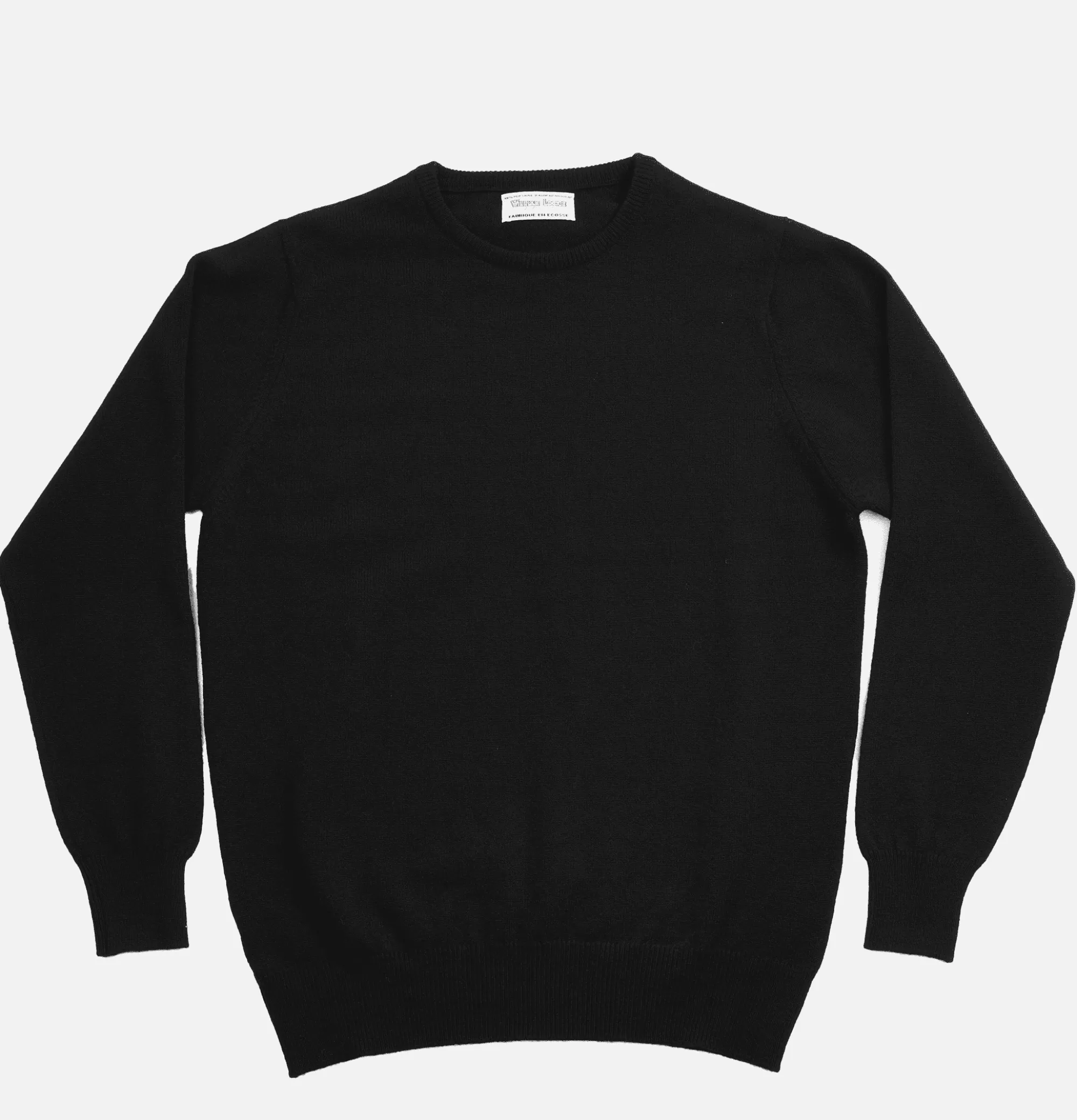 WILLIAM LOCKIE Pull Col Rond Black^ Pulls & Cardigans