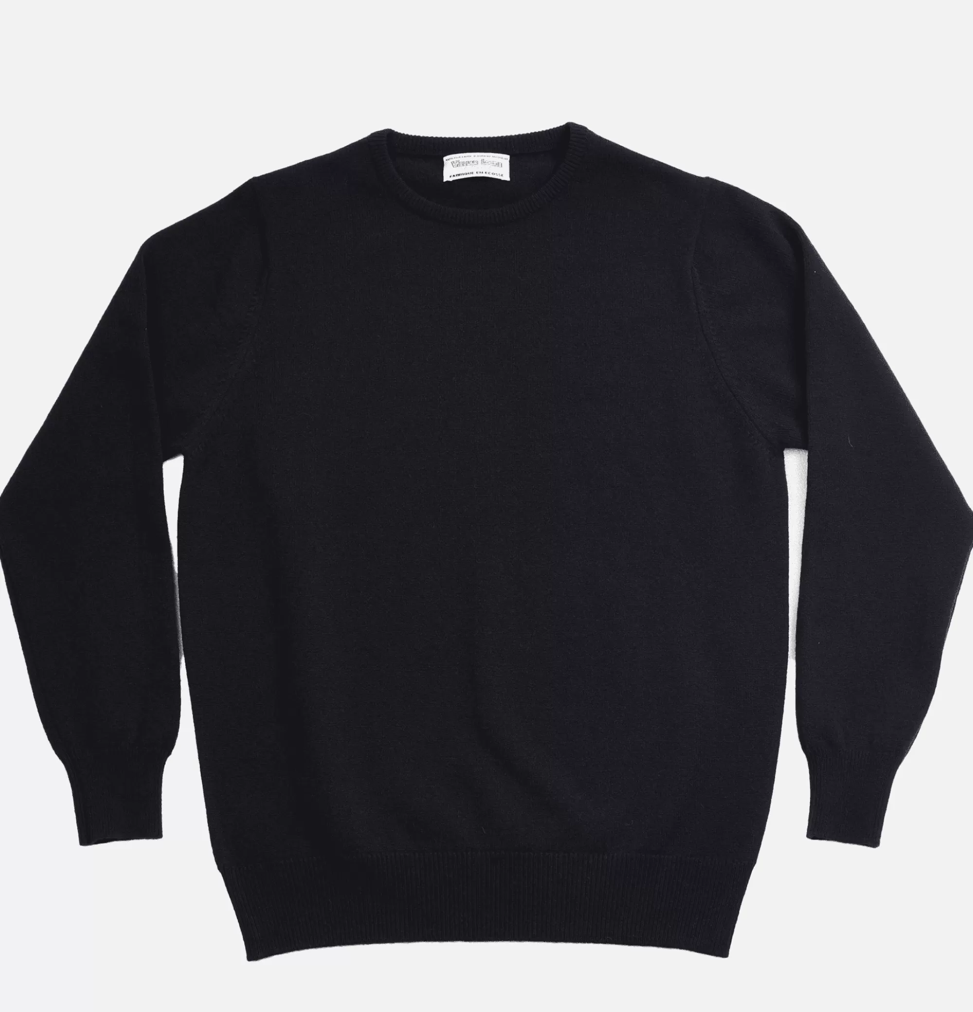 WILLIAM LOCKIE Pull Col Rond Navy^ Pulls & Cardigans