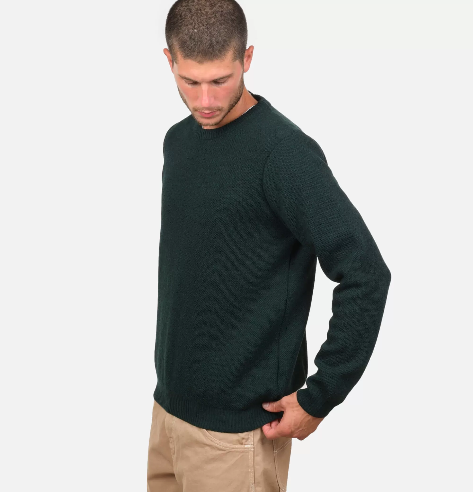 NITTO KNITWEAR Pull Youri Green^ Pulls & Cardigans