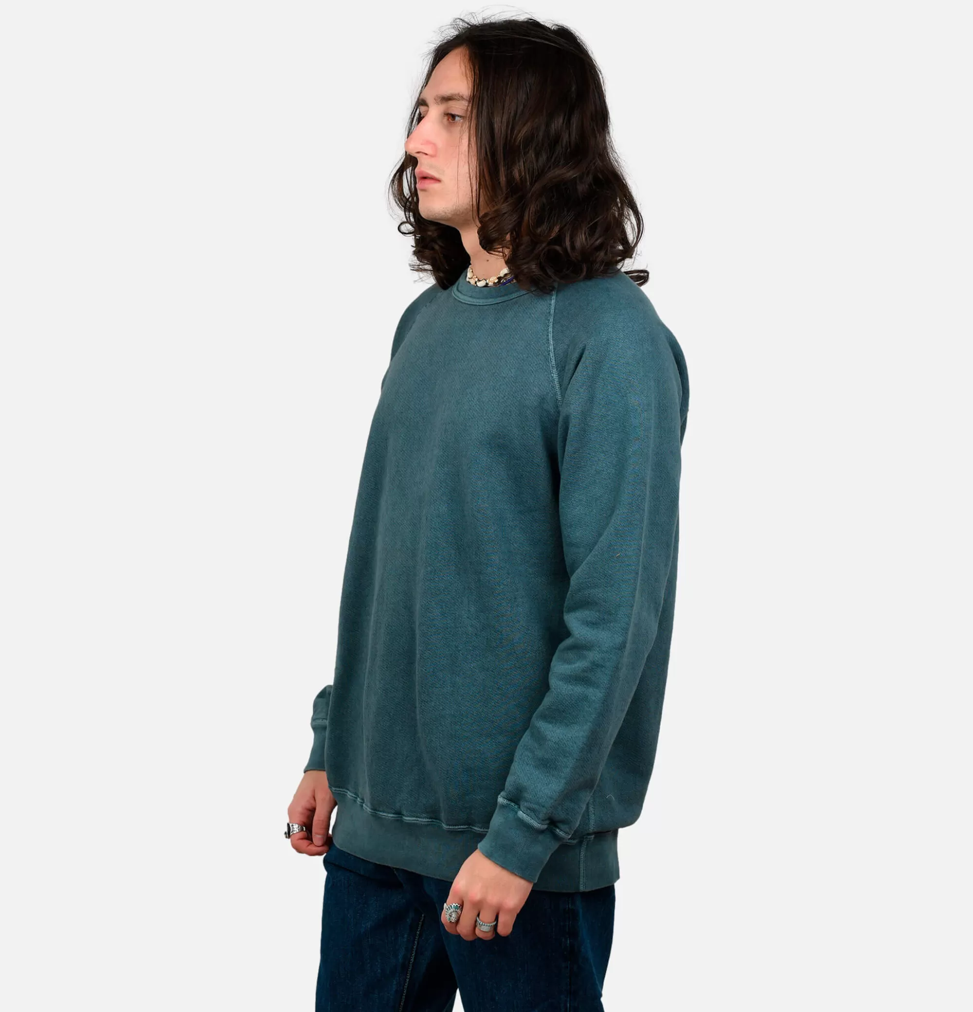 GOOD ON Raglan Crew Sweat Slate^ Sweats & Polaires