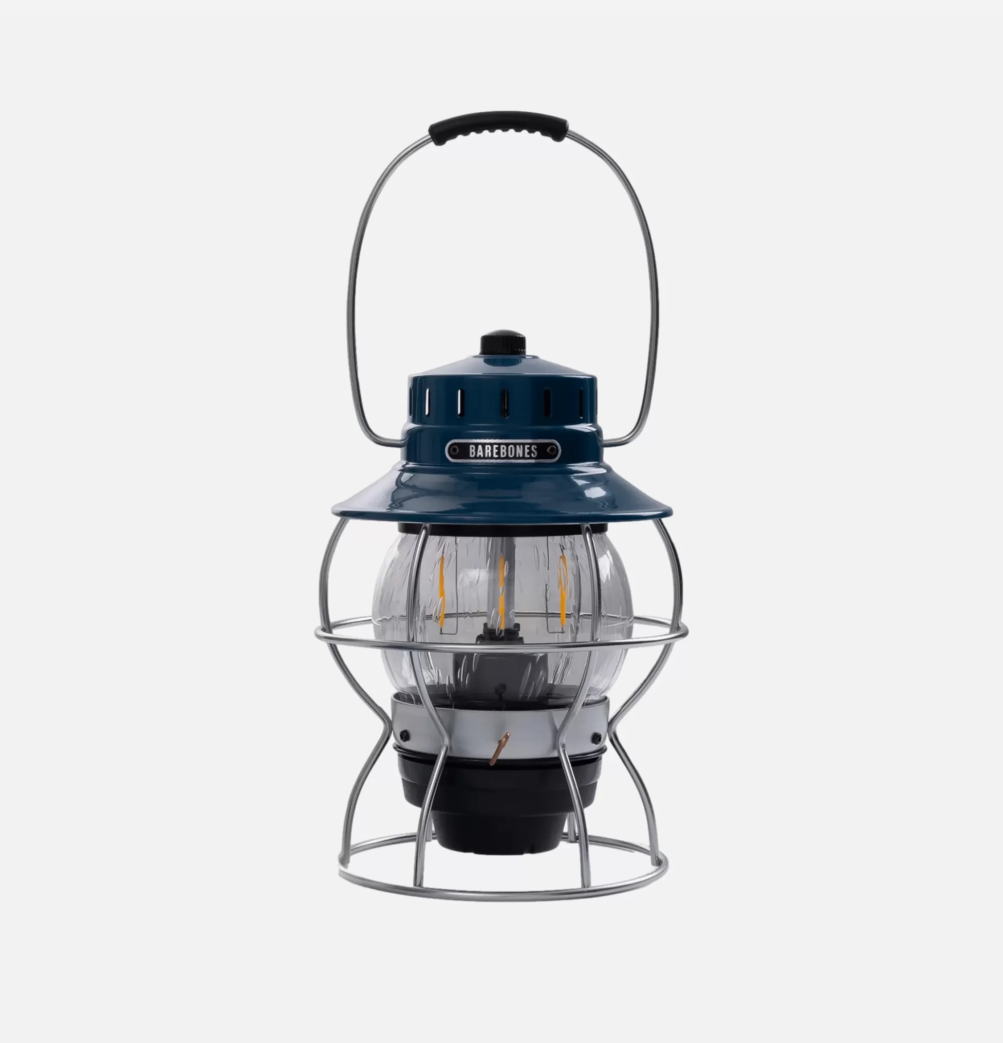 BAREBONES Railroad Lantern Ocean Blue^ Outdoor