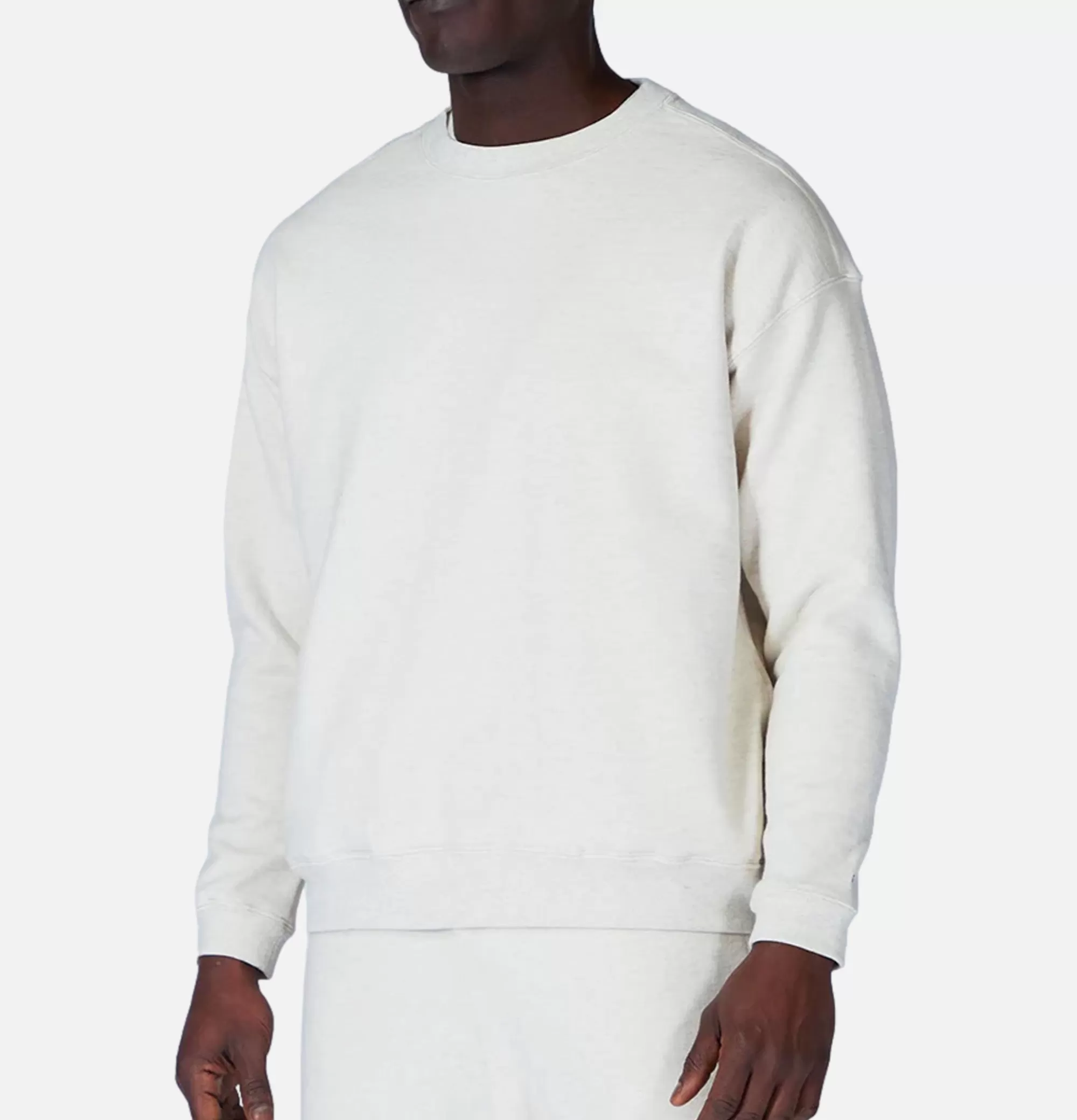 SNOW PEAK Recycled Cotton Sweat Crewneck Grey^ Sweats & Polaires