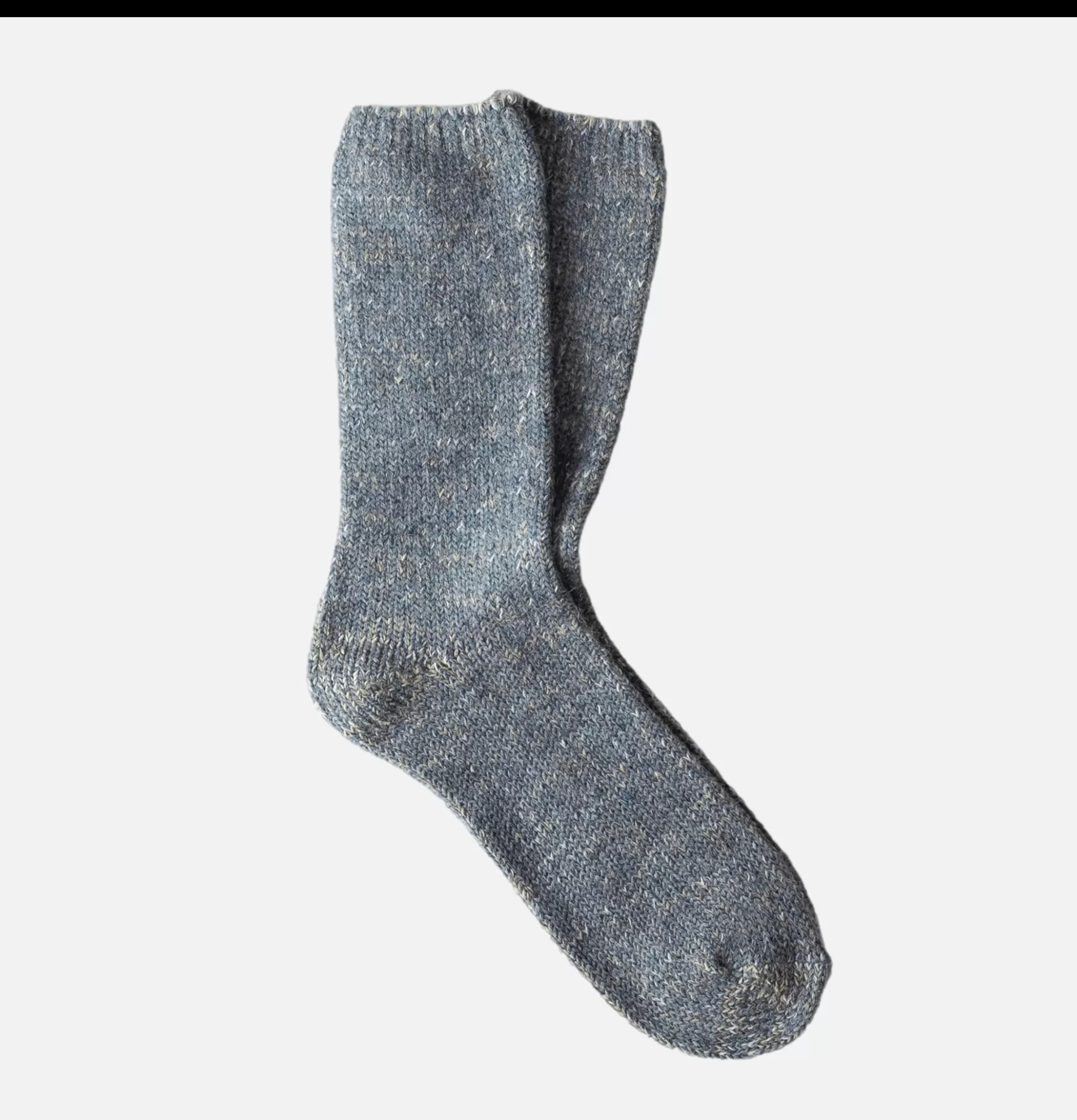 THUNDERS LOVE Recycled Wool Socks Blue^Homme Chaussettes