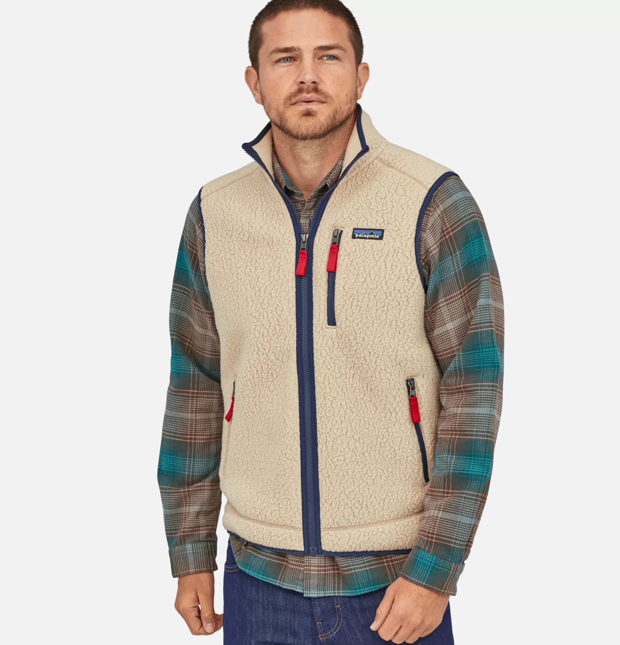 PATAGONIA Retro Pile Vest Khaki^ Sweats & Polaires