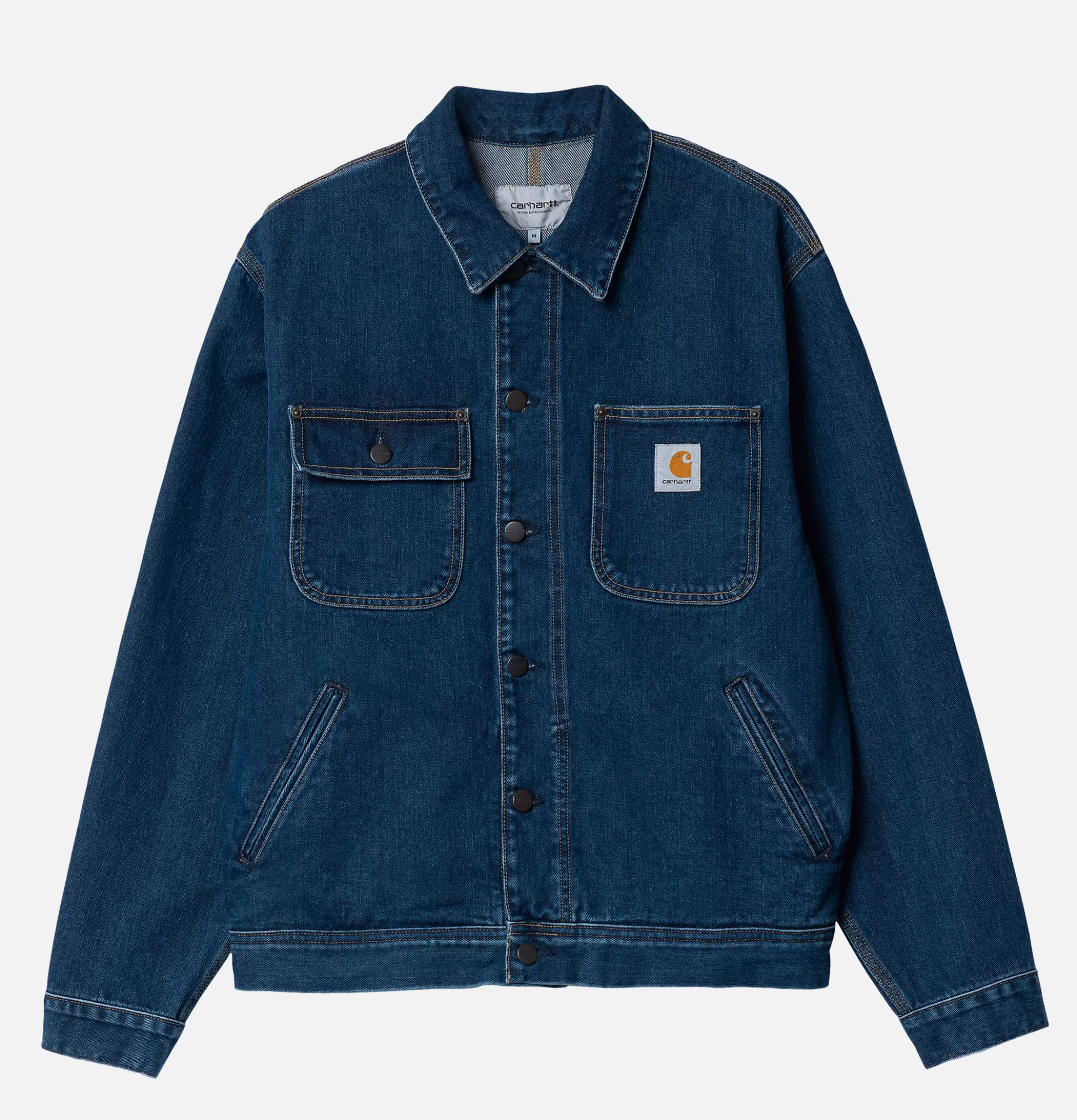 CARHARTT WIP Saledo Jacket Blue Stone Wash^ Blousons & Manteaux