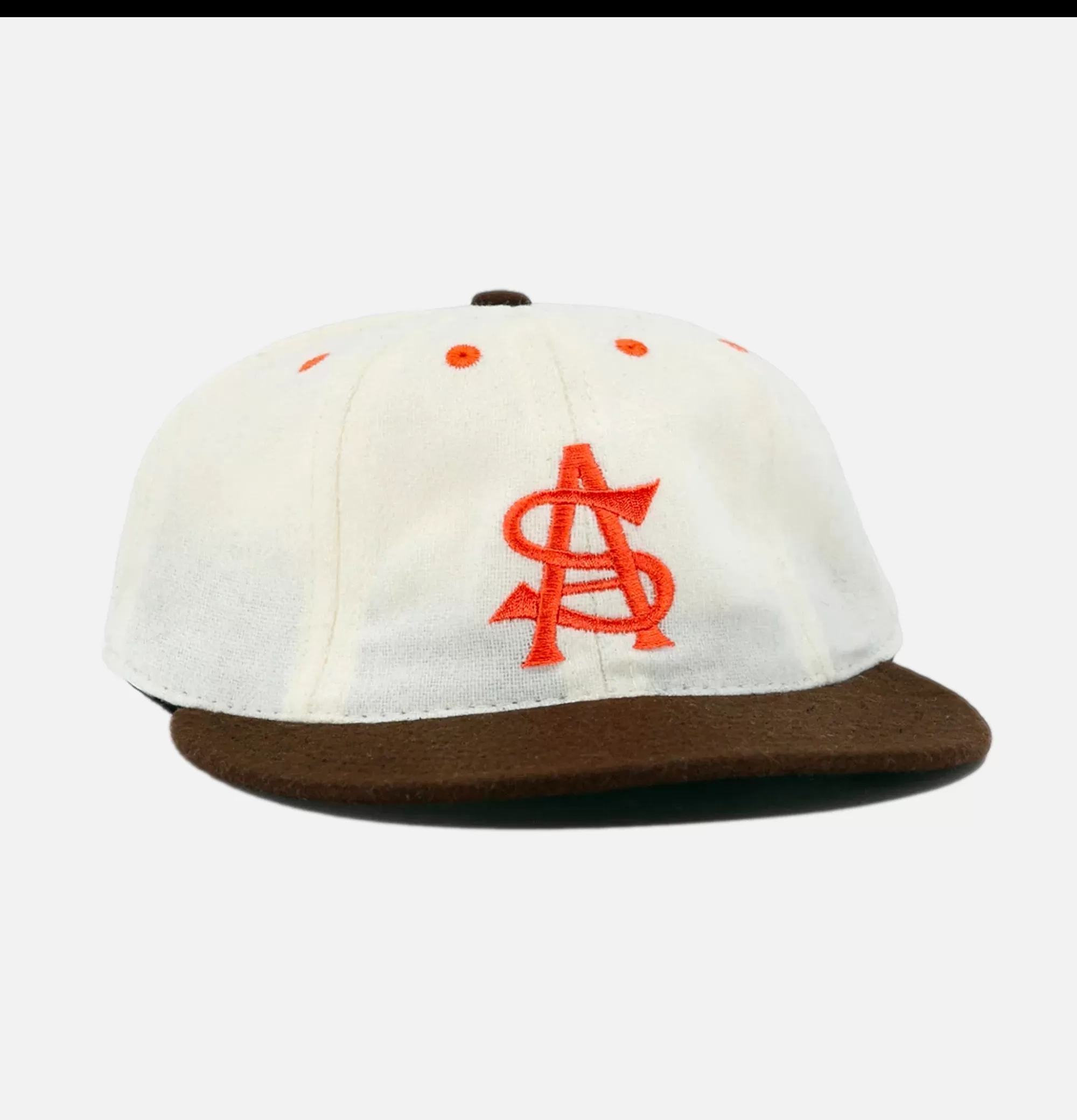 EBBETS FIELD FLANNELS San Antonio Cap White^Homme Chapeaux & Casquettes