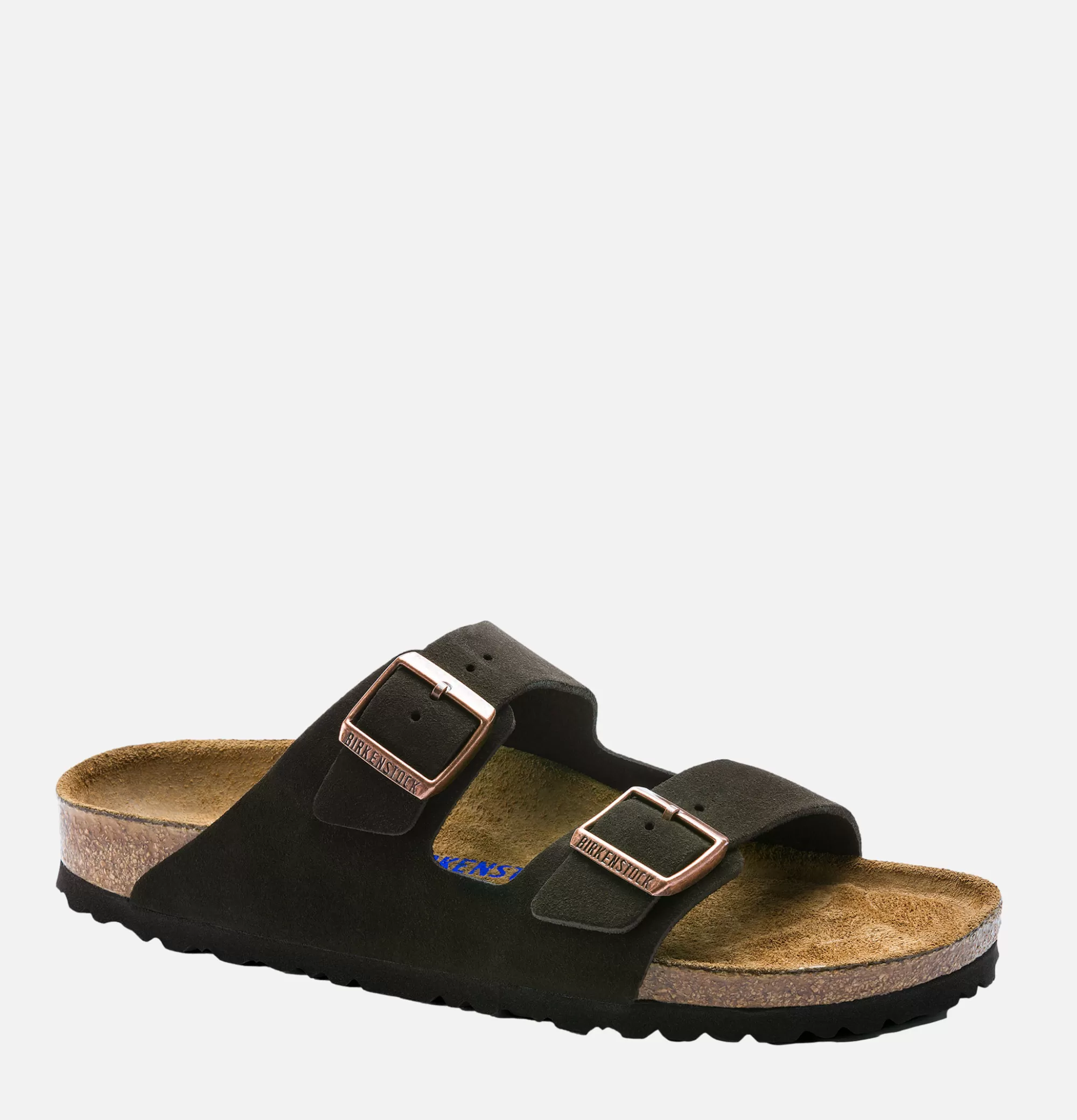 BIRKENSTOCK Sandales Arizona Softbed Mocha^Homme Sandales