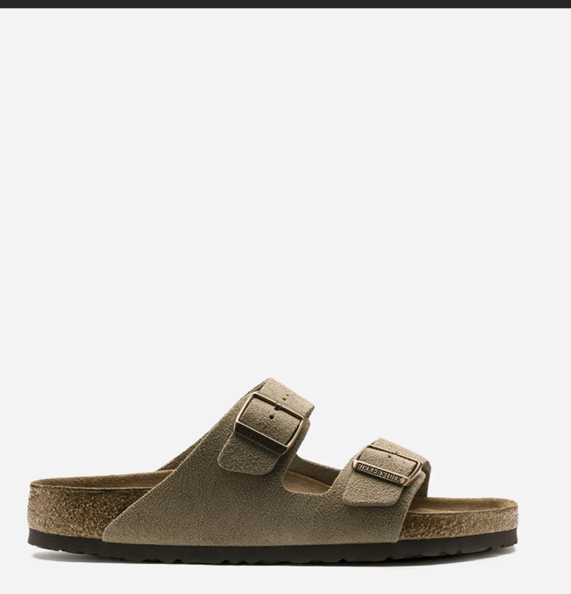 BIRKENSTOCK Sandales Arizona Softbed Taupe^Homme Chaussures