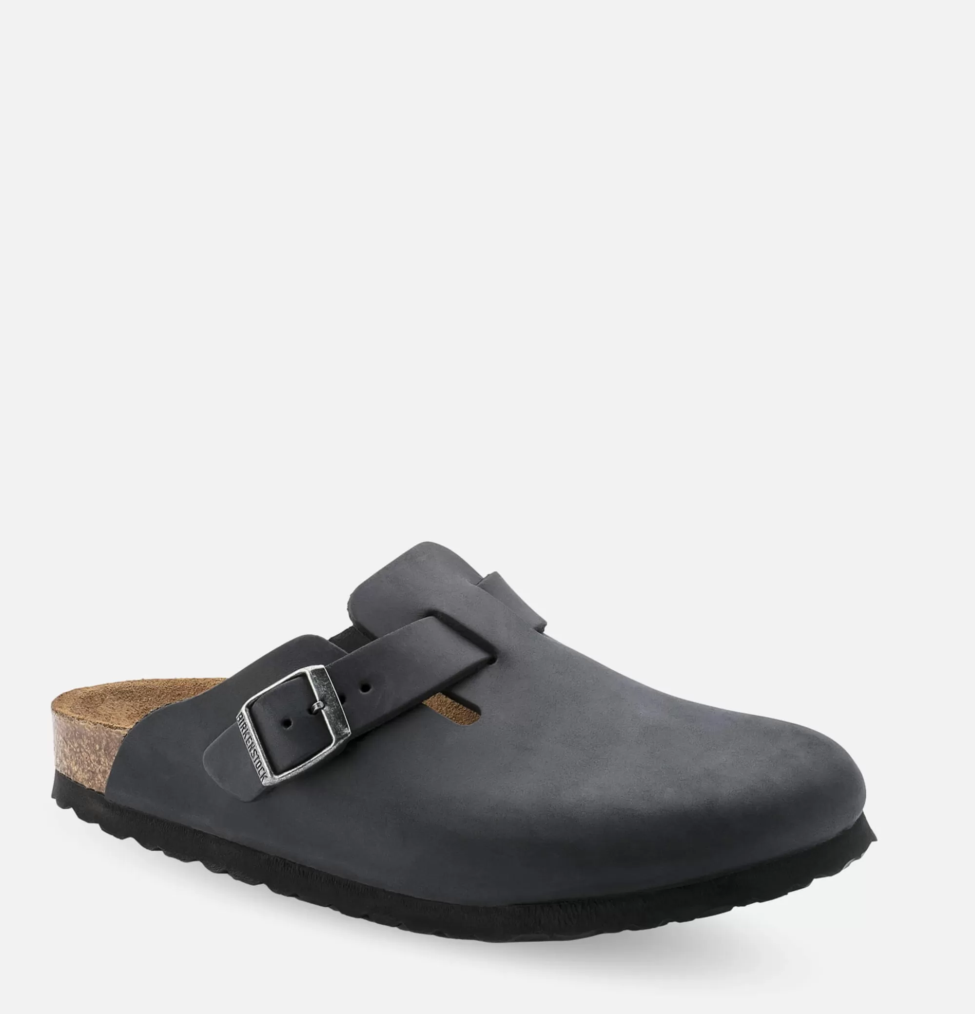 BIRKENSTOCK Sandales Boston Narrow Wax Black^Homme Sandales