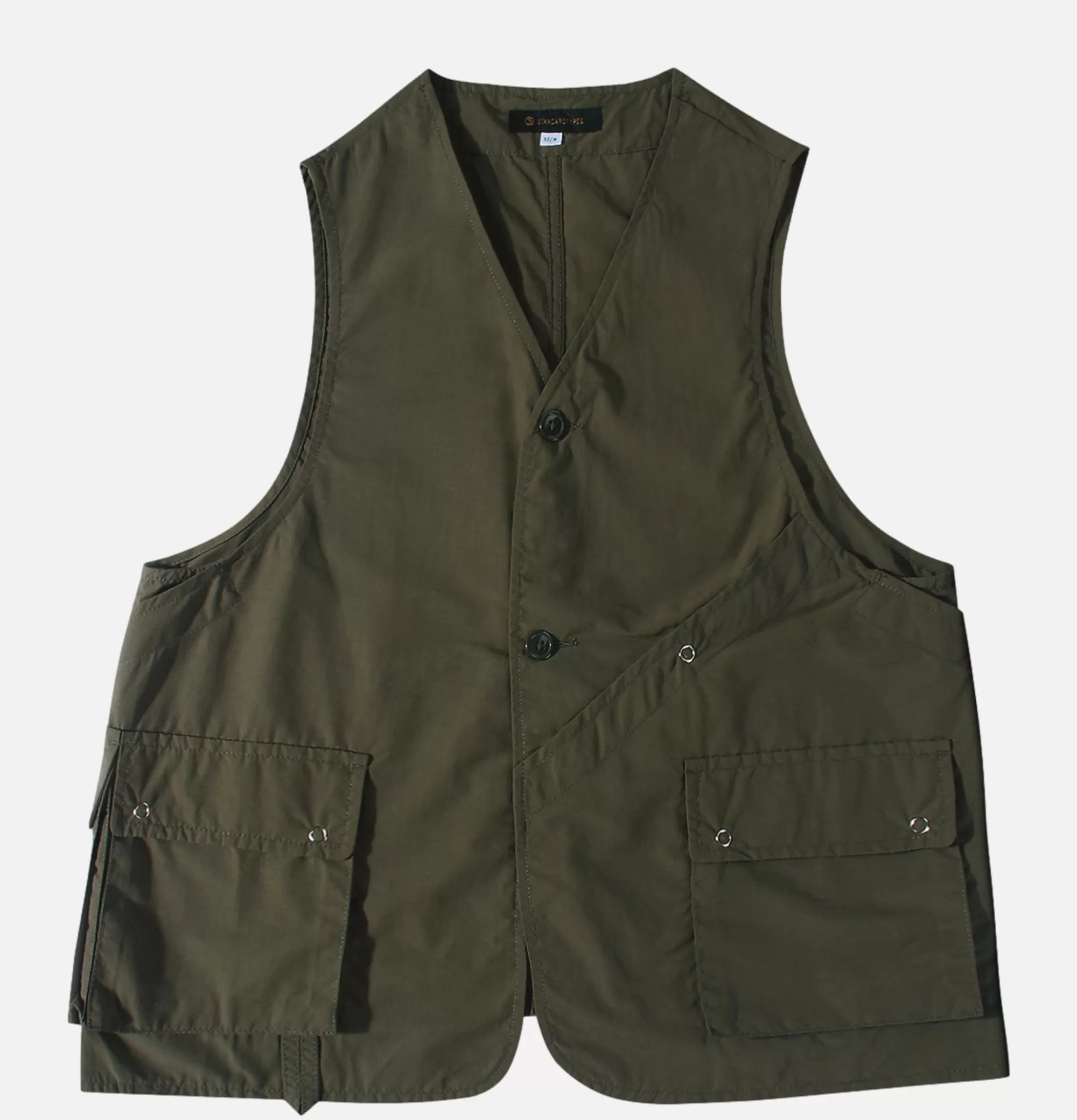 STANDARD TYPES Servicemen Vest Green^ Blousons & Manteaux