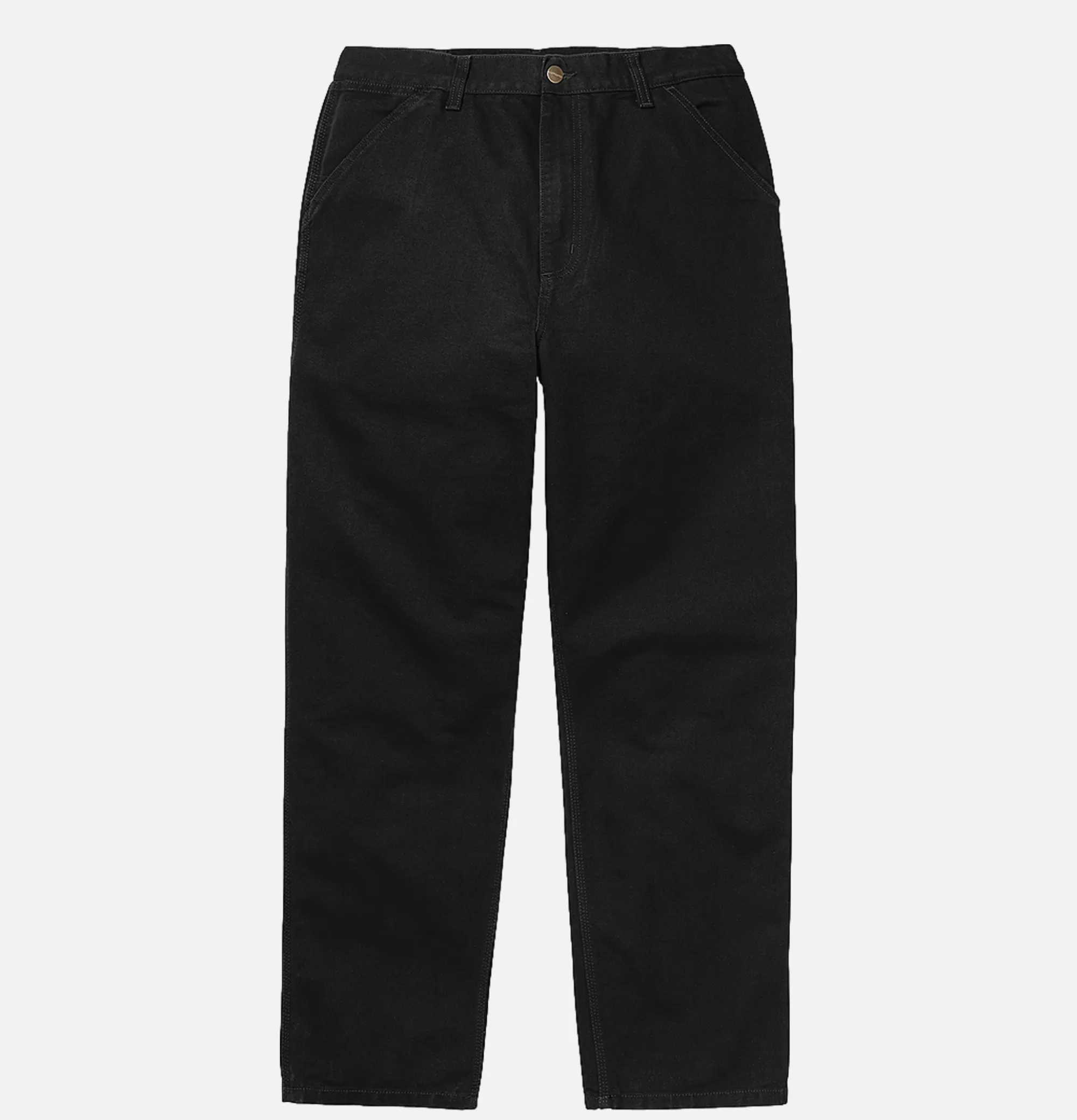 CARHARTT WIP Single Knee Black^ Chinos