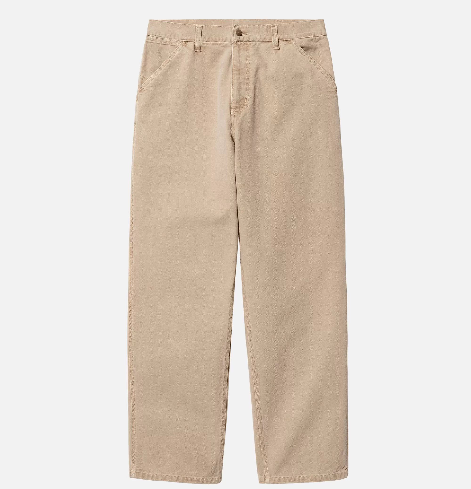 CARHARTT WIP Single Knee Dusty H Brown Fade^ Chinos