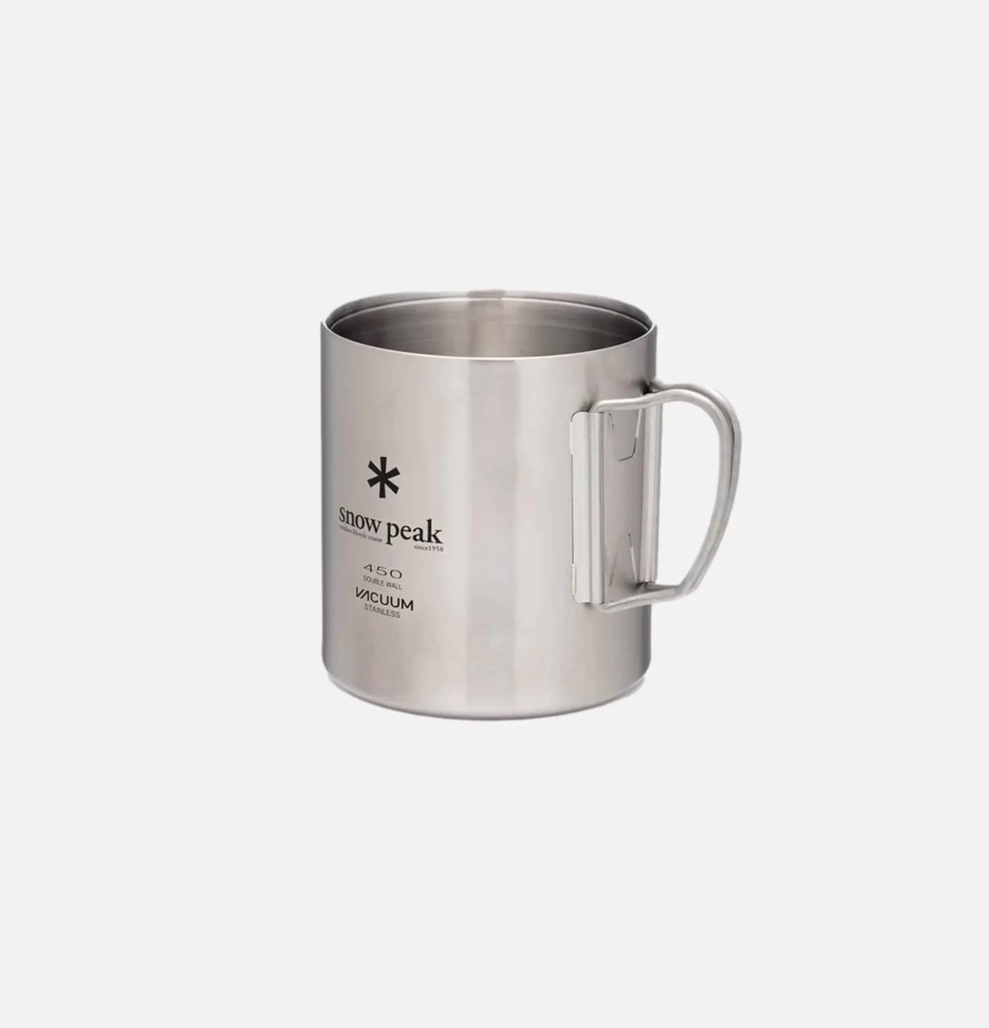 SNOW PEAK Stl Vacume Double Wall Mug 450^Femme Outdoor