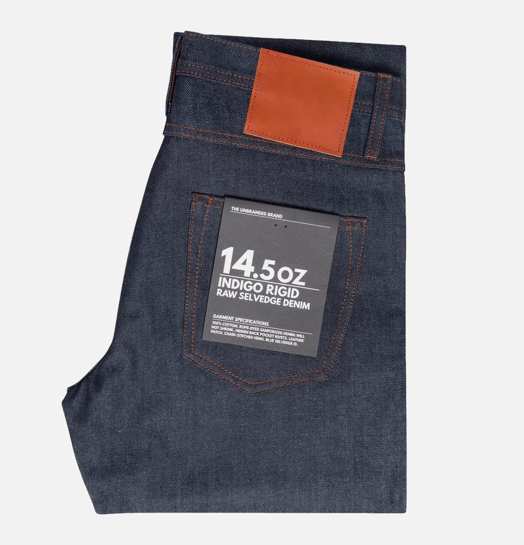 UNBRANDED BRAND 301 Straight 14,5Oz Indigo^ Jeans