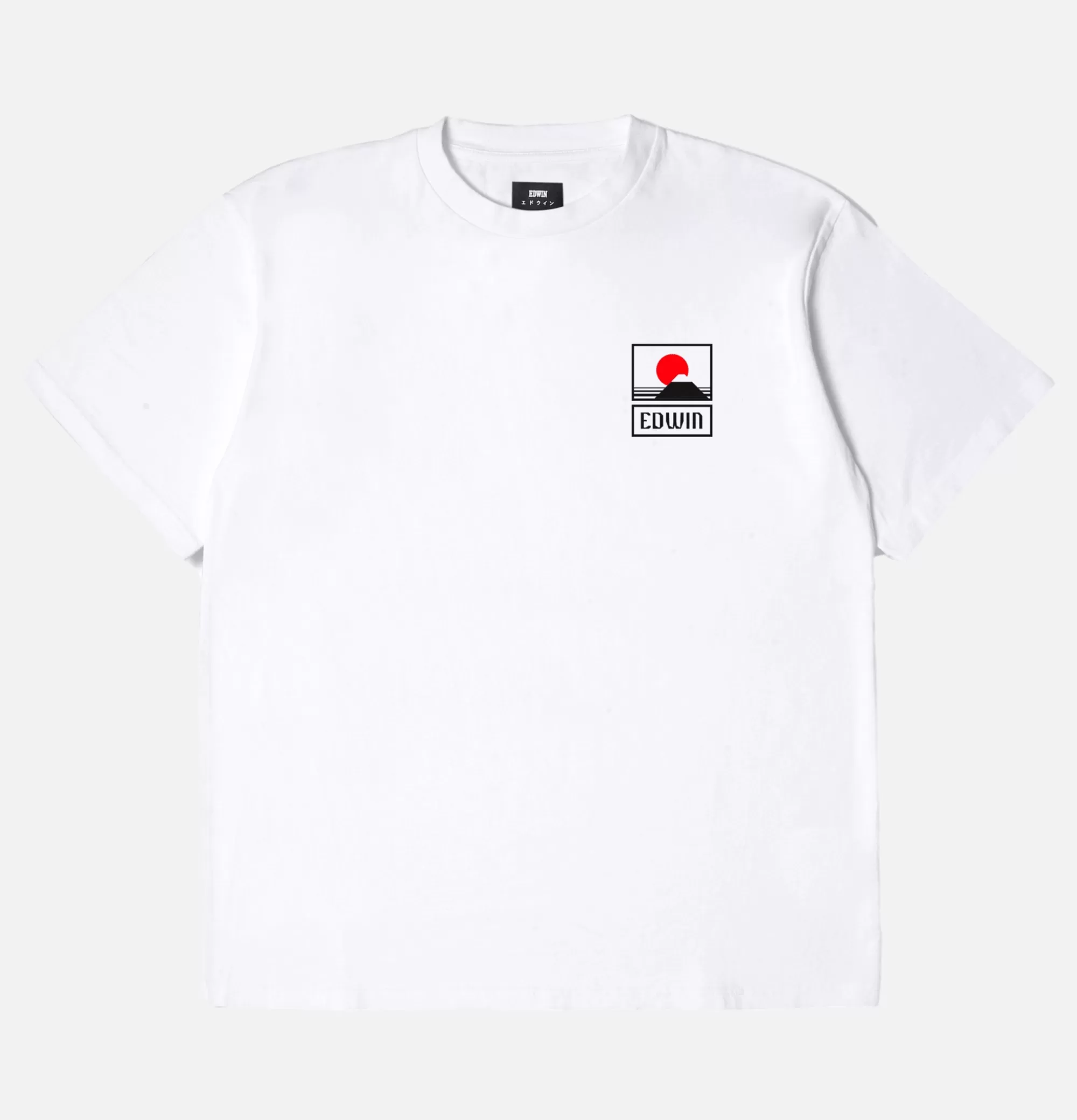 EDWIN Sunset On Mt Fuji Tee White^ T-Shirts