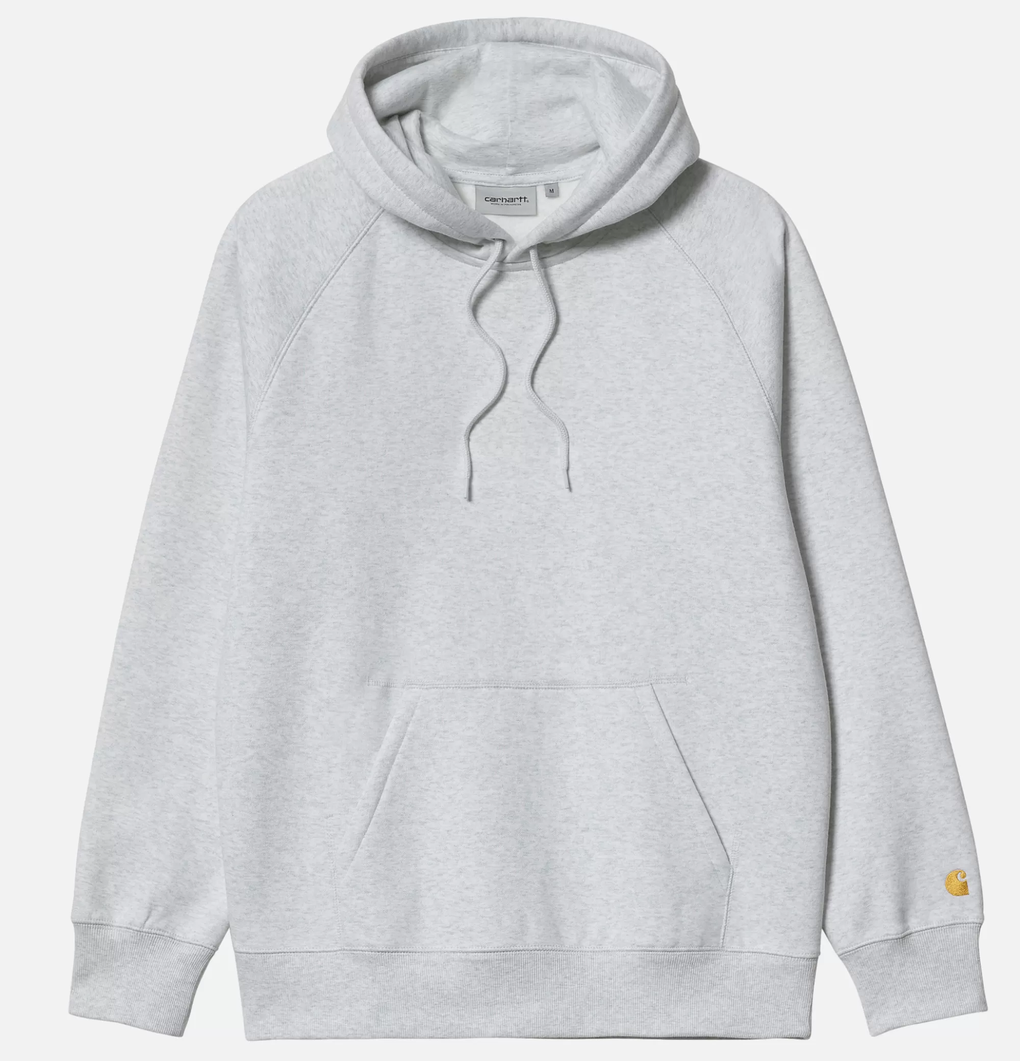 CARHARTT WIP Sweat Hooded Chase Ash Grey Heather^ Sweats & Polaires