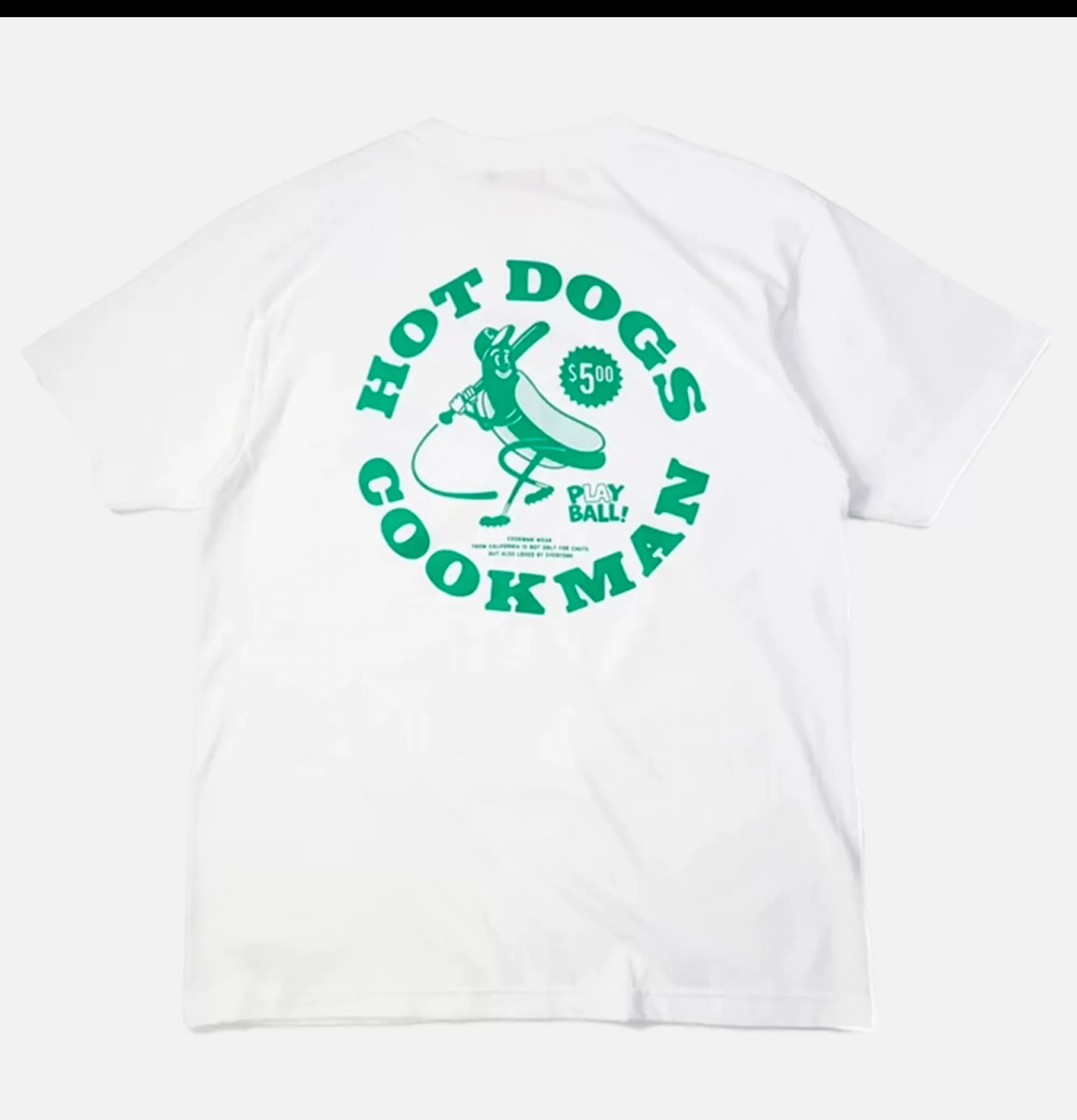 COOKMAN Tee Shirt Hot Dog Hitter White^ T-Shirts