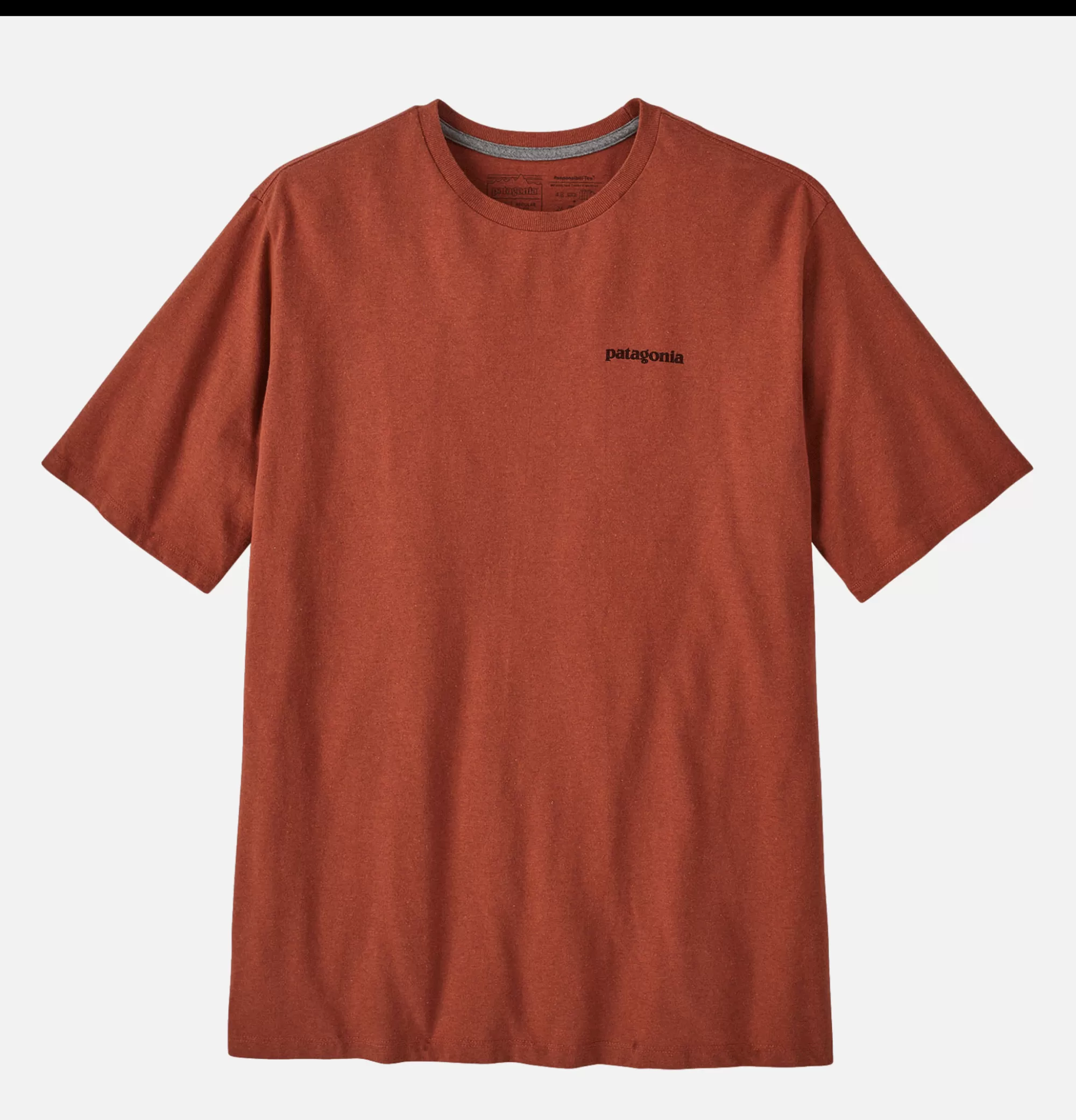 PATAGONIA Tee Shirt Logo P6 Quartz Coral^ T-Shirts