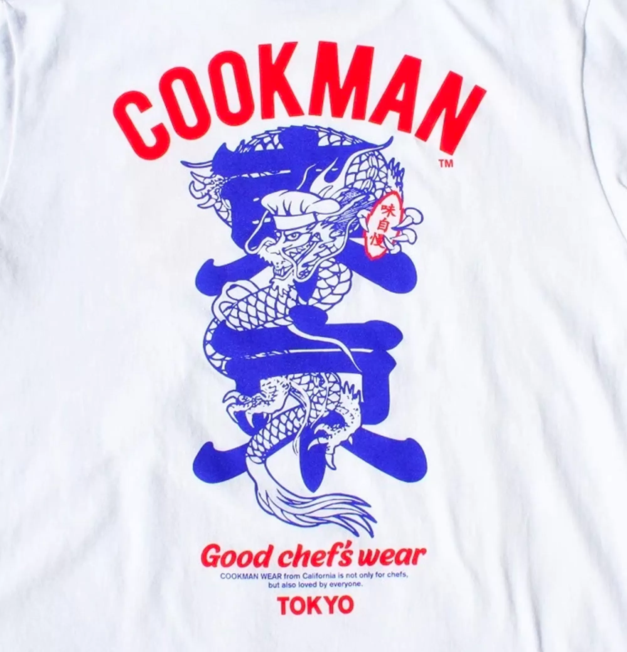 COOKMAN Tee Shirt Tokyo Dragon White^ T-Shirts